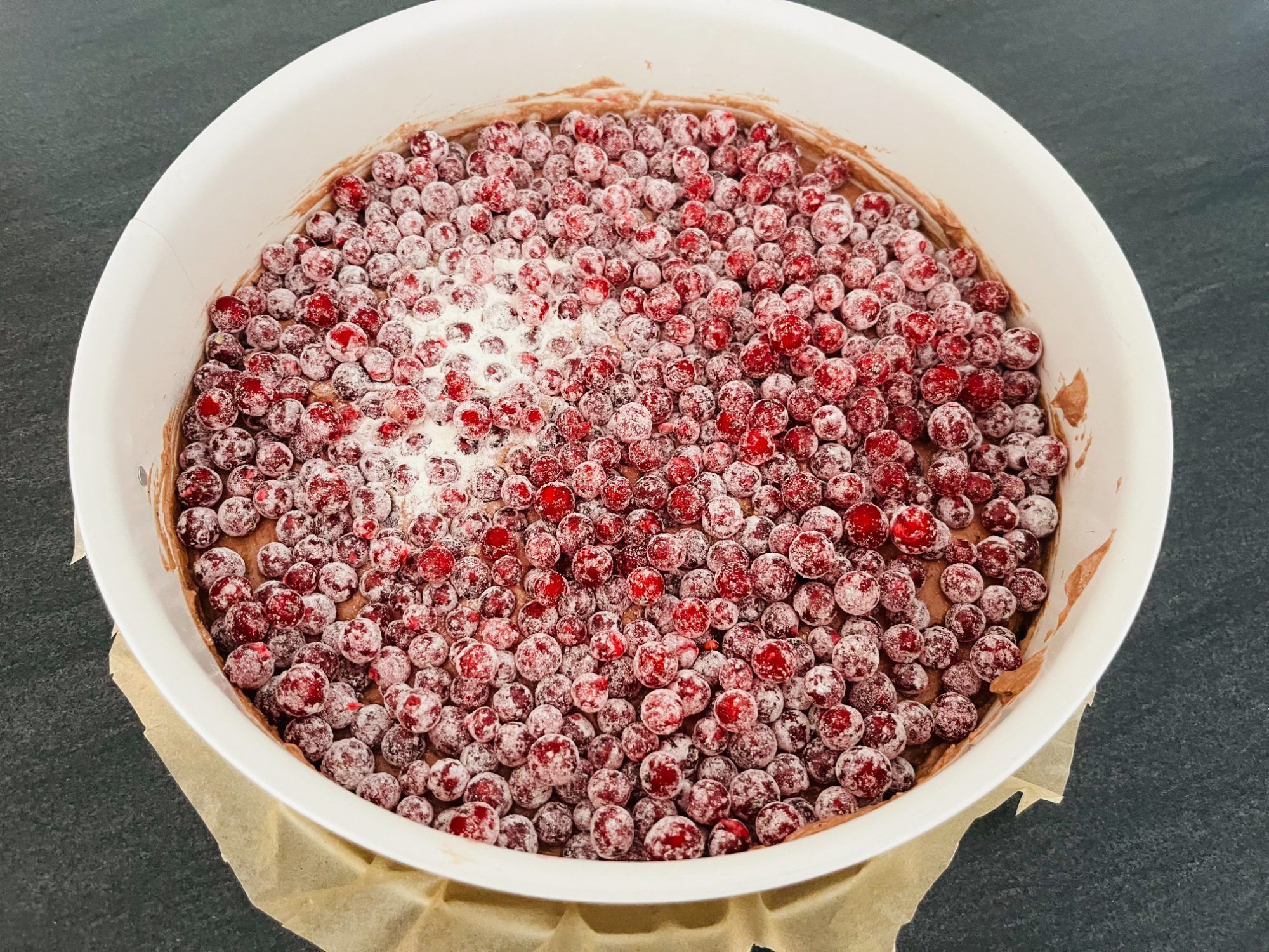 Schoko-Johannisbeer-Kuchen