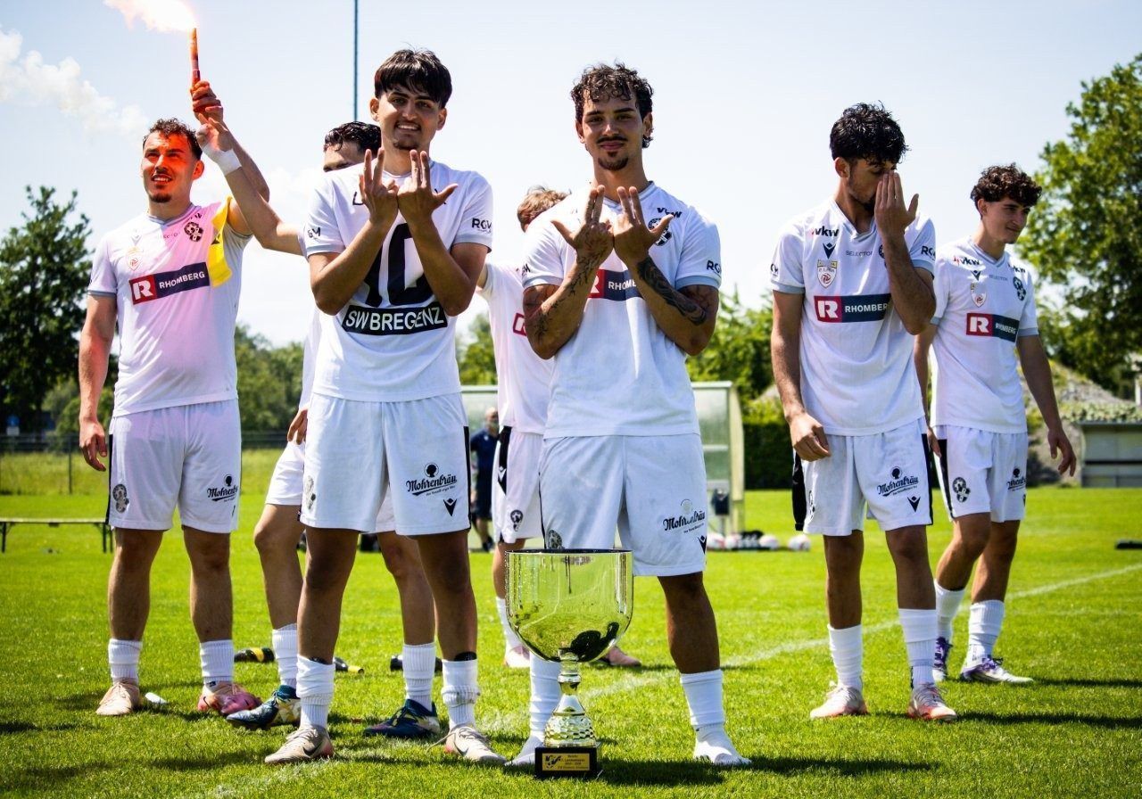 33 Spieler hat der Meister Bregenz II eingesetzt.