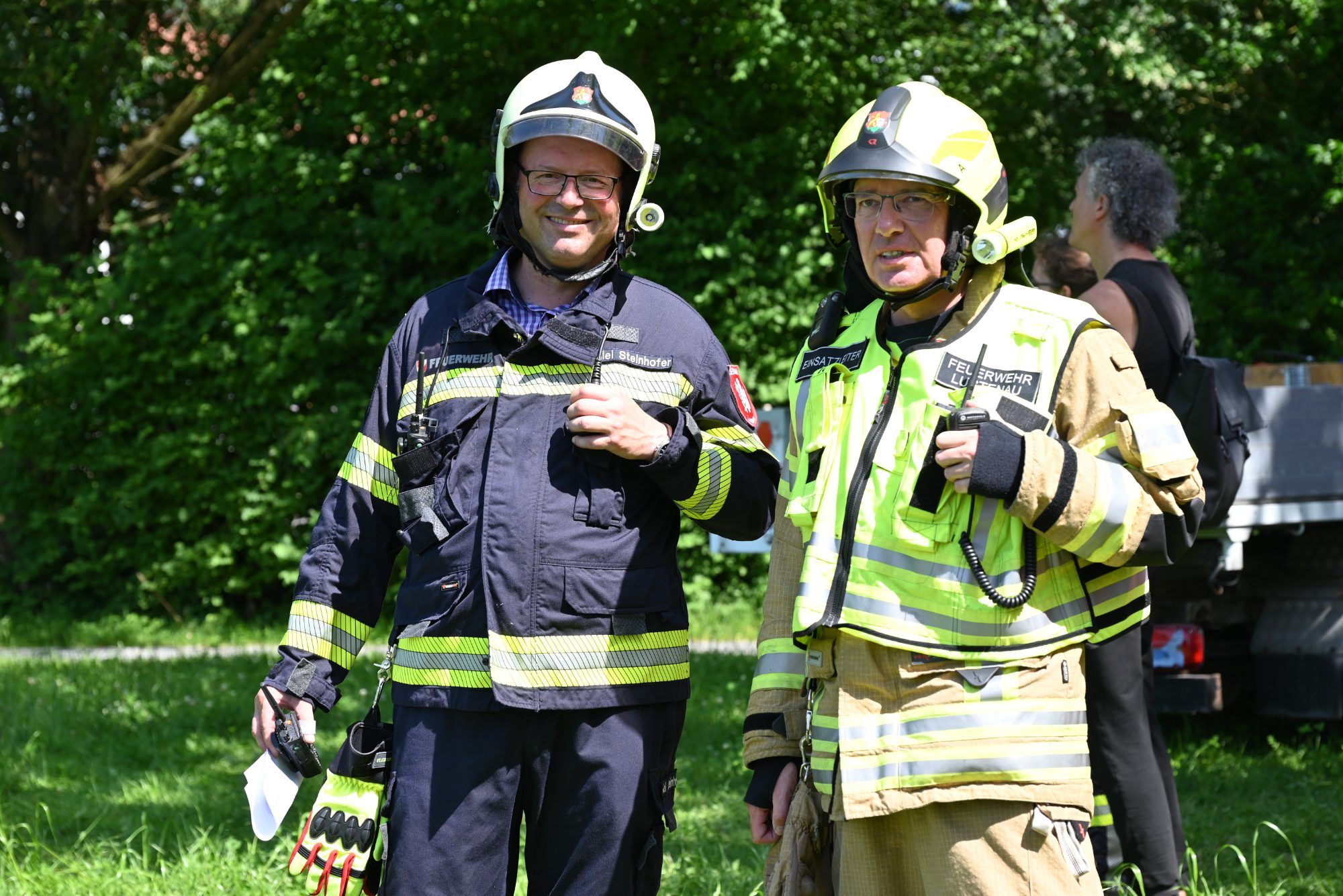 Die Feuerwehr Lustenau richtete dieses Jahr die Bezirksübung in Lustenau aus.
