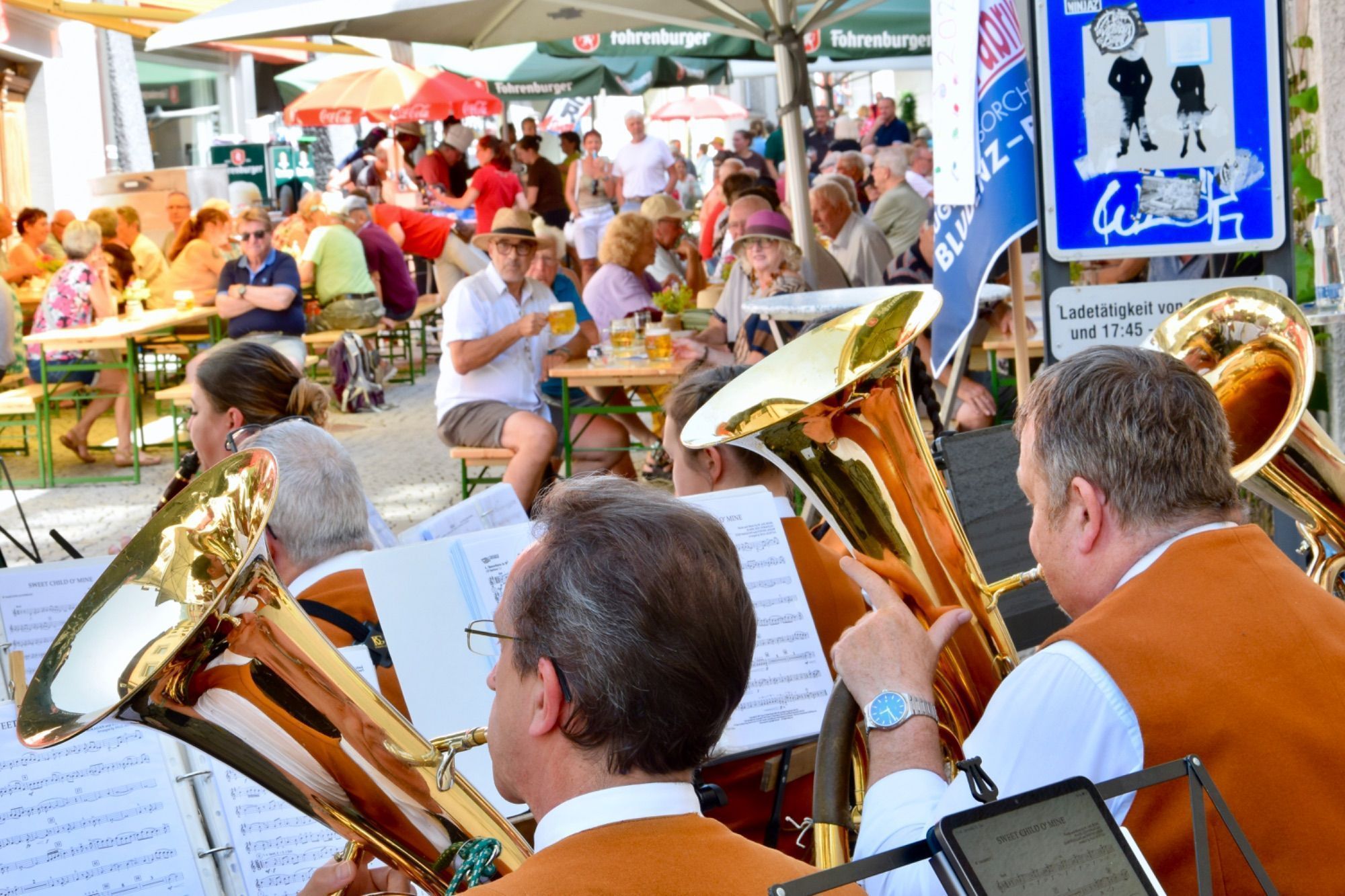 Frühschoppen mit der Harmoniemusik Bürs