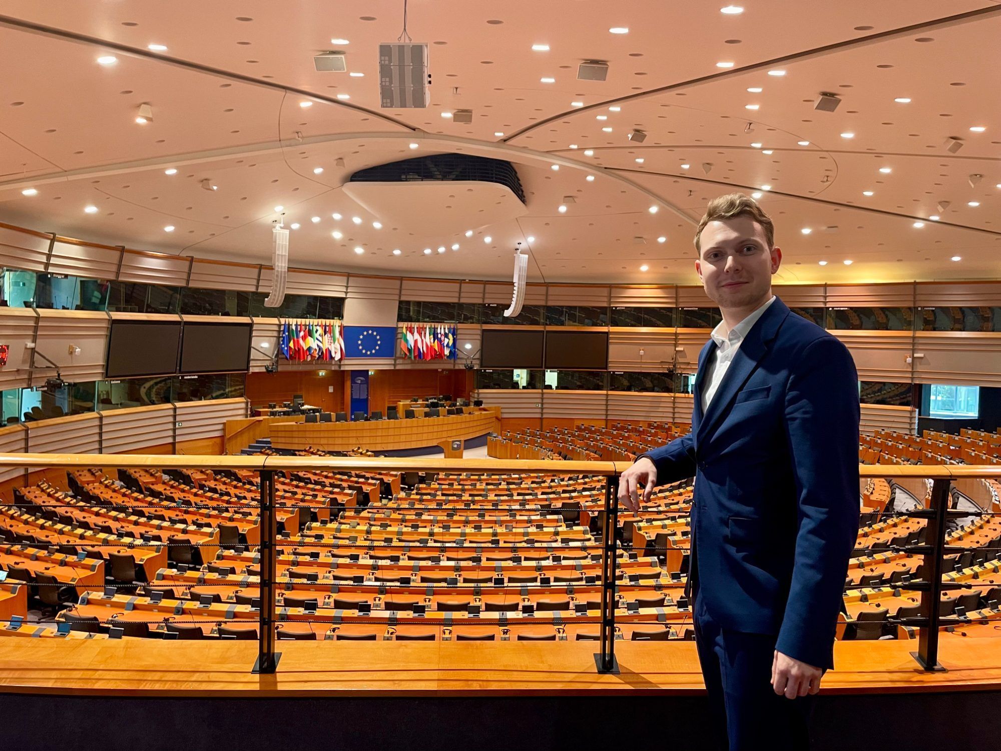 Im Brüsseler Plenarsaal finden oft hitzige Debatten über neue Gesetze statt.