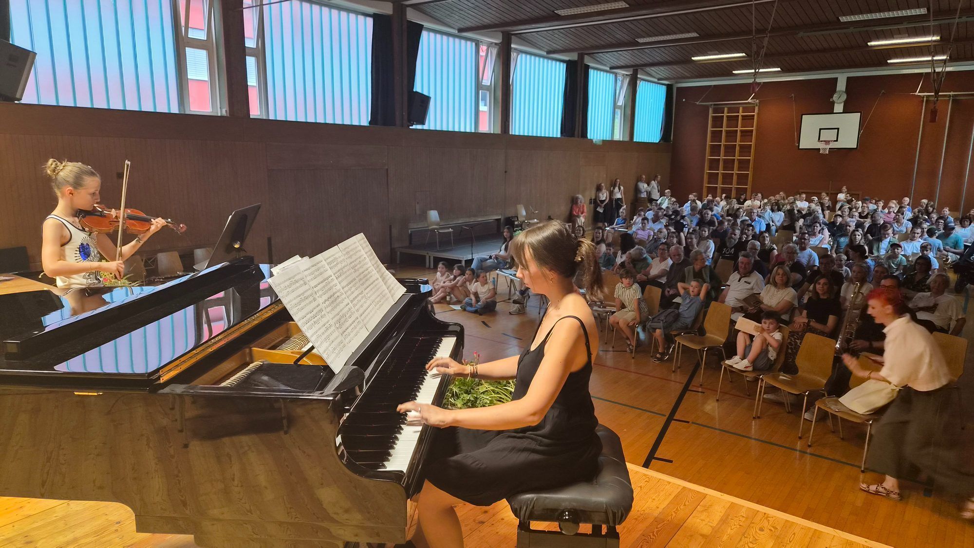 Die Konzertbesucher hörten tolle Solistenbeiträge. Foto: MS Klostertal
