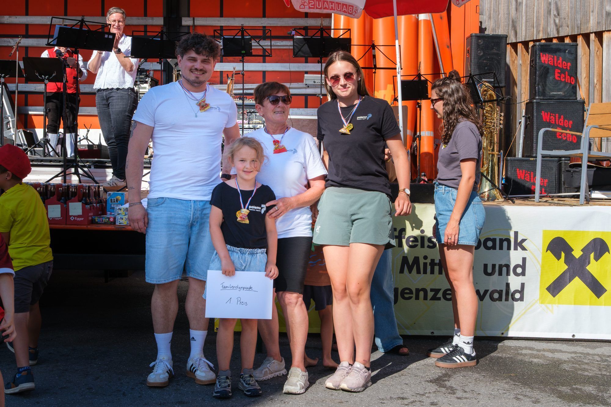 1. Preis für Familie Nini Leitner aus Andelsbuch-Bersbuch