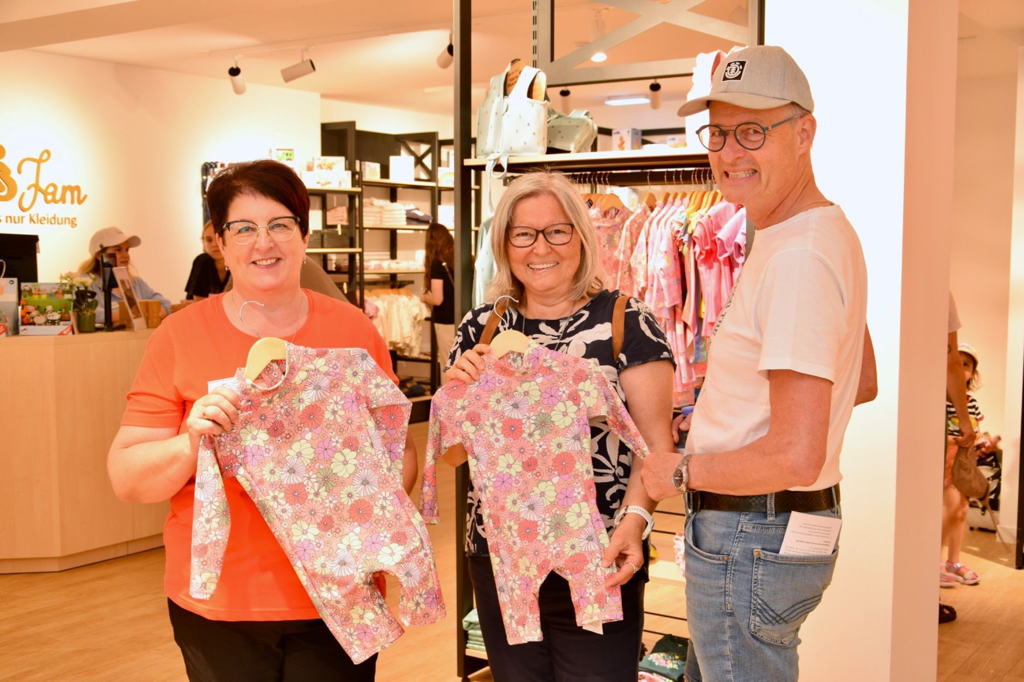Evi Berger, Brigitte und Wolfgang Poiger