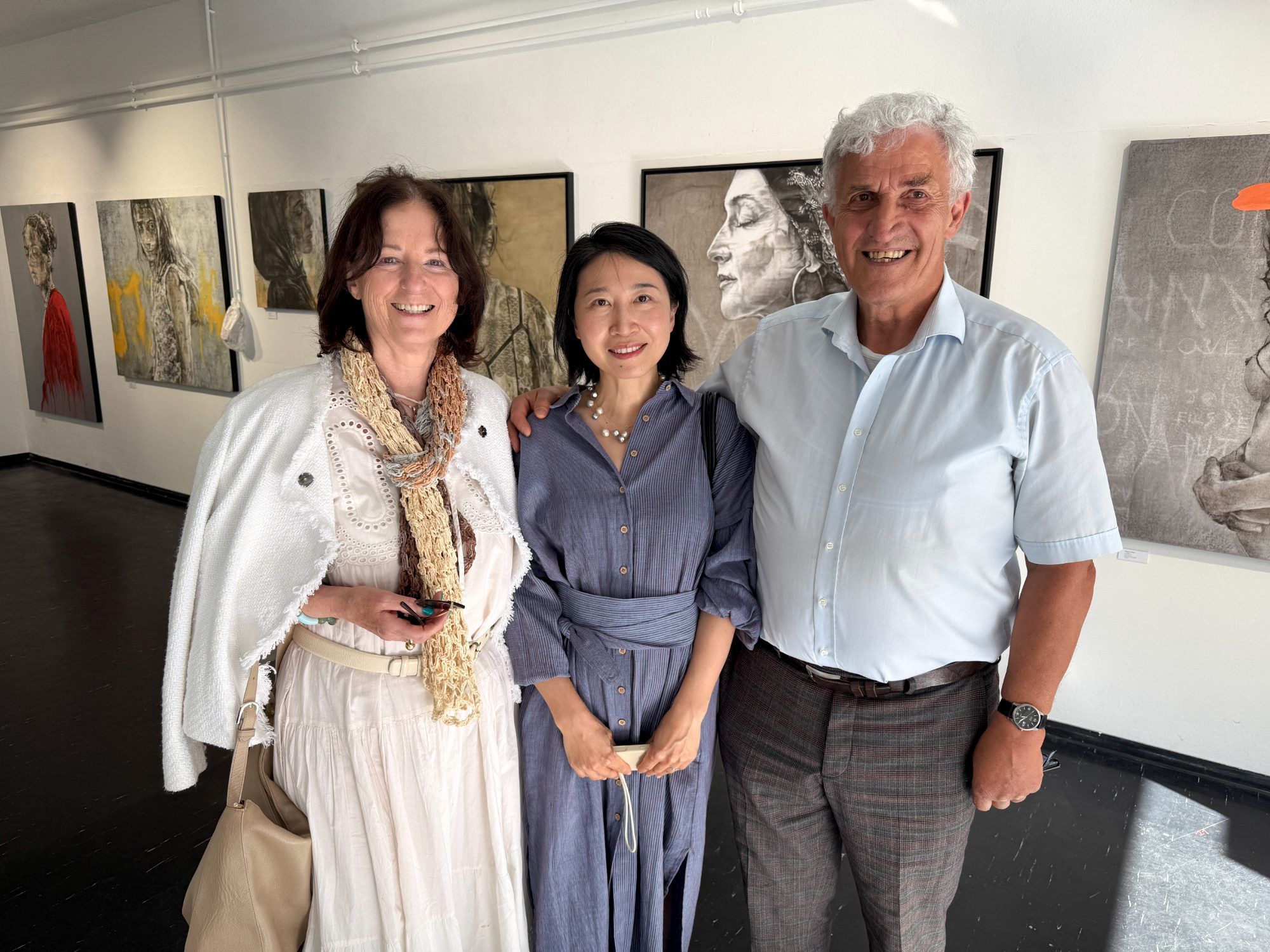 Gabriela Schmitzer war mit Rongshang Bai und Franz Ludescher in Bregenz