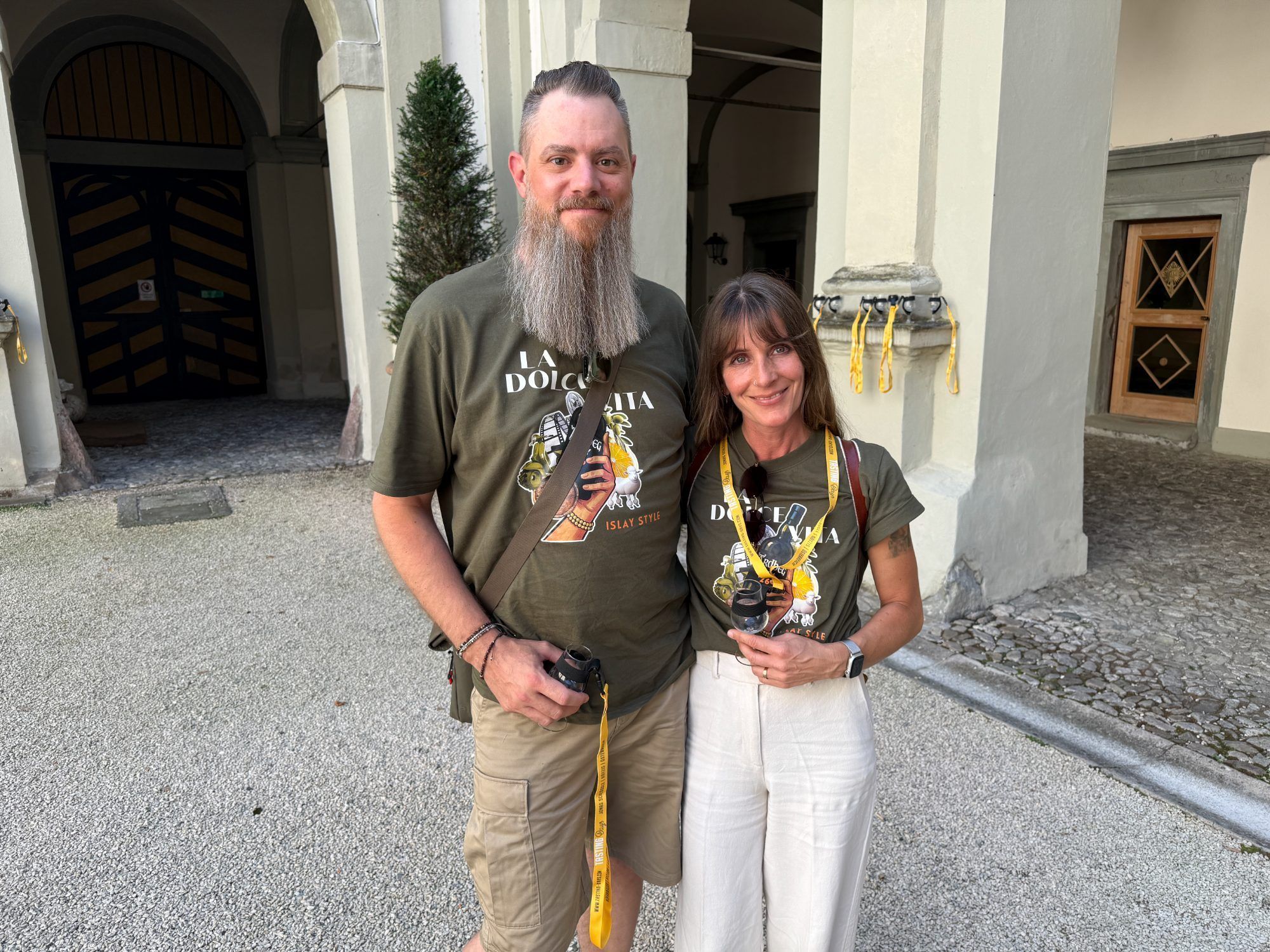 Jenny Haas und Ben Hecht genossen das Flair