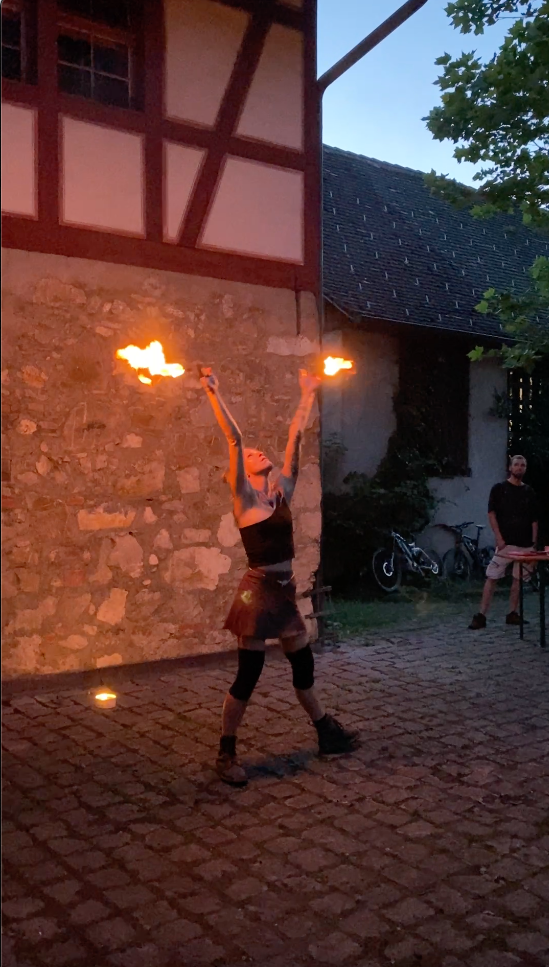 Ein feuriger Abschluss.