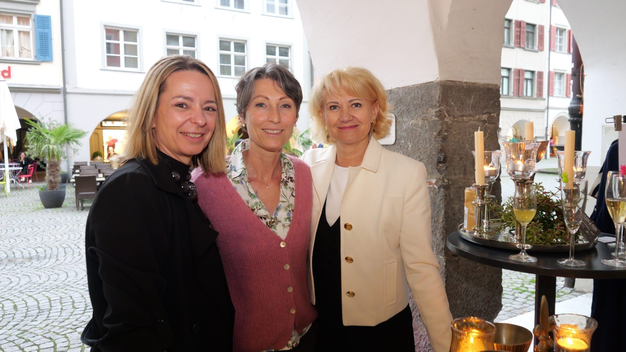 Jeanette Härtlein, Melanie Wülser und Silke Loser bei