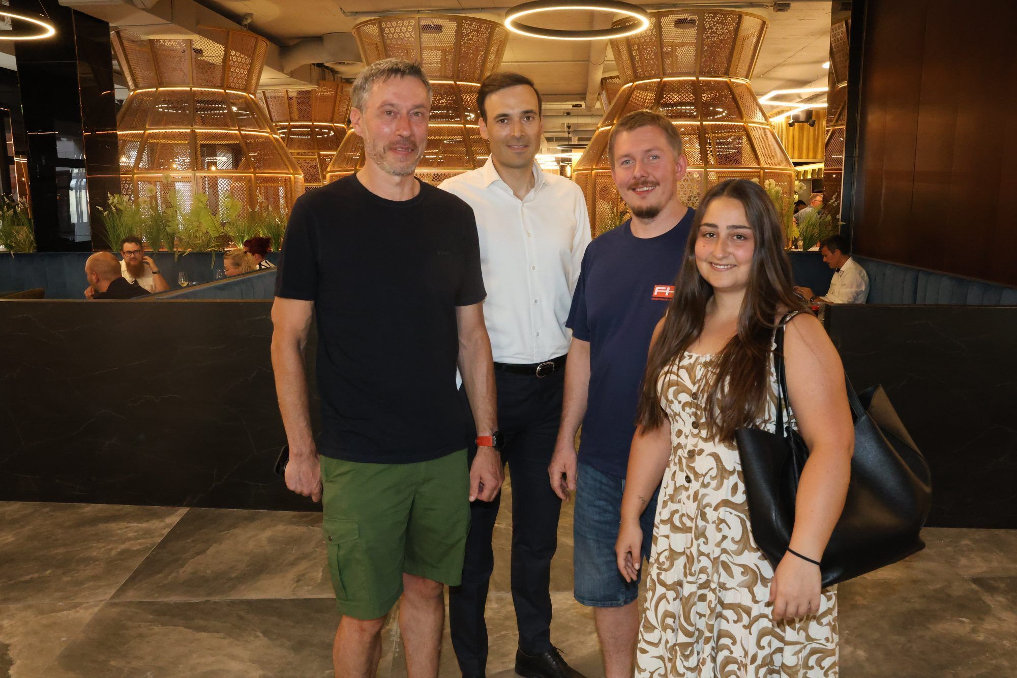 Weerner Eidler und Marco Trupp (beide FHE), Marco Trupp und Philipp Hollaus.