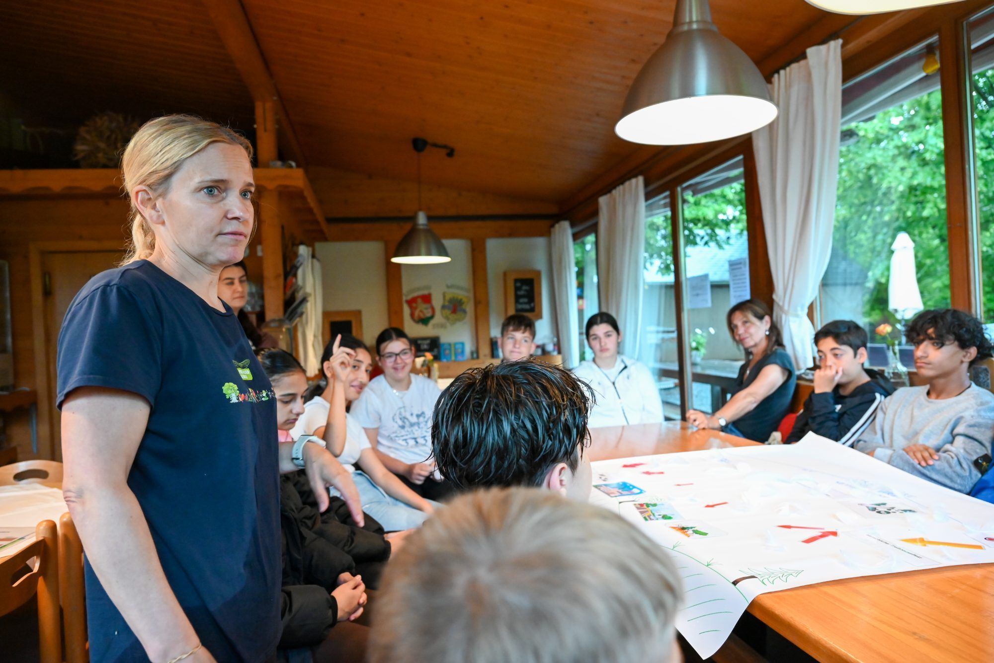 Was trägt alles zur Klimaerwärmung bei und wie können Moore dem etwas entgegen wirken? Dieser Frage widmeten sich die Schüler.