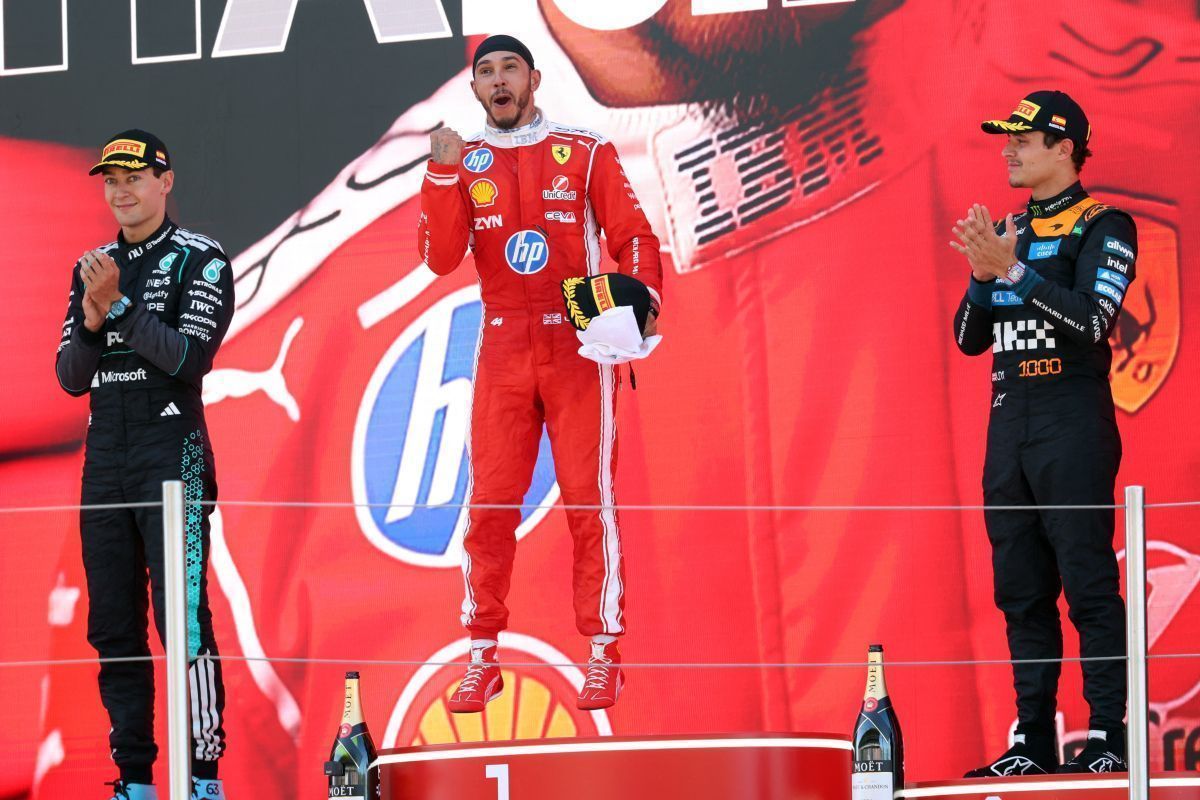 Hamilton gewinnt ersten Formel-1-Rennen mit Ferrari