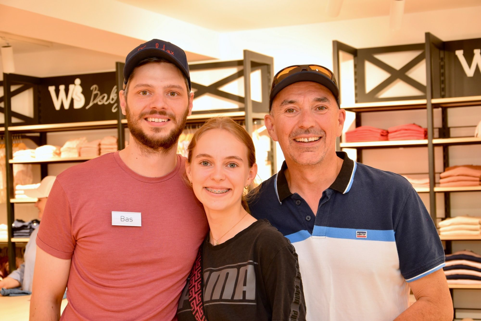 Bas Berthold, Kathrin Pircher mit ihrem Vater Richard Pircher