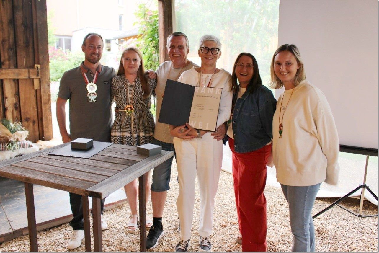 Dietmar Breuß, Martina Klien, Peter Speckle, Astrid Speckle, Monika Dobler und Laura Dobler. 