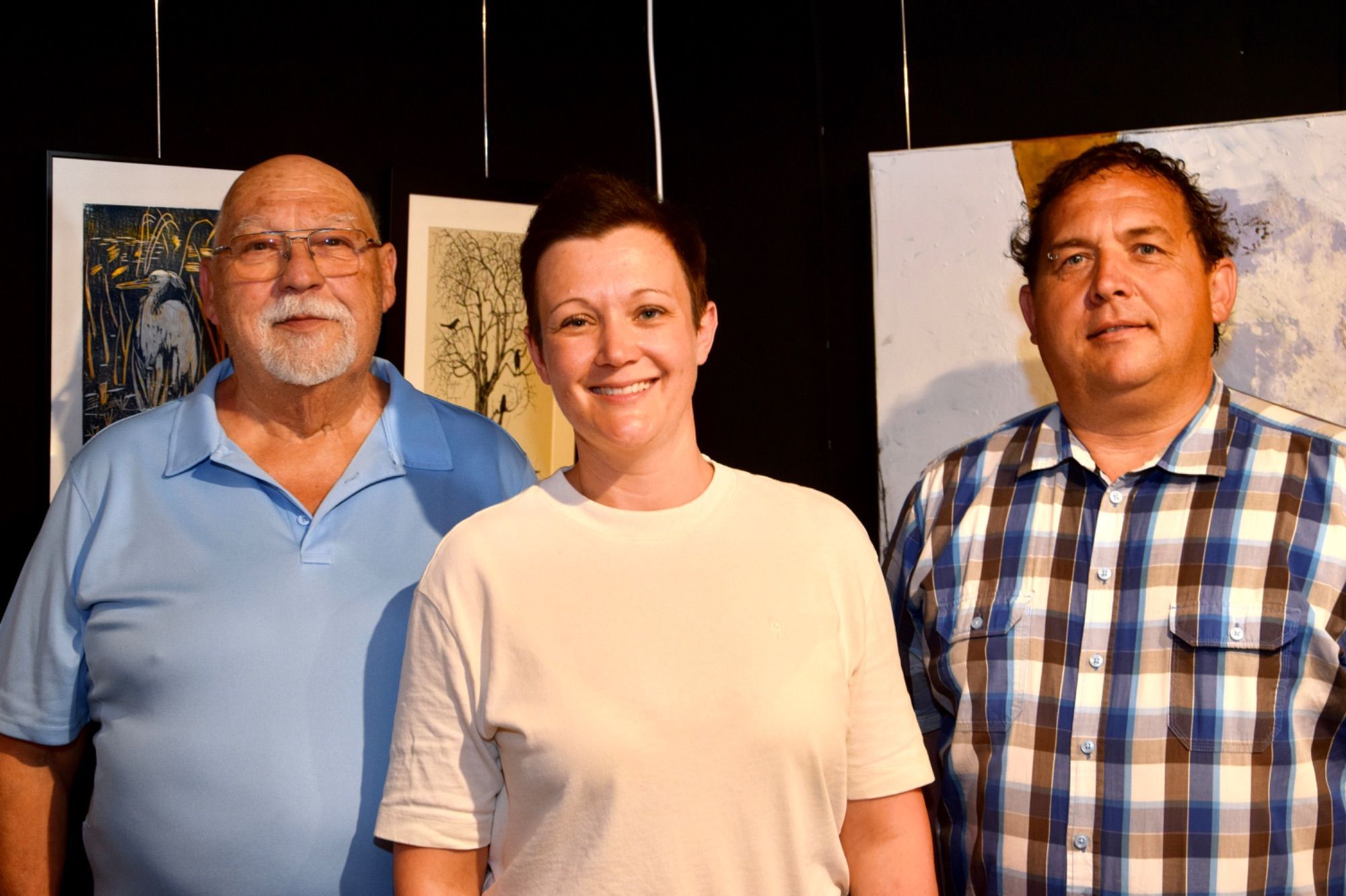 „Haltestelle Kunst“-Initiator 2024 - 2026, Gerhard Montibeller, Eva-Maria Hochhauser-Gams (
