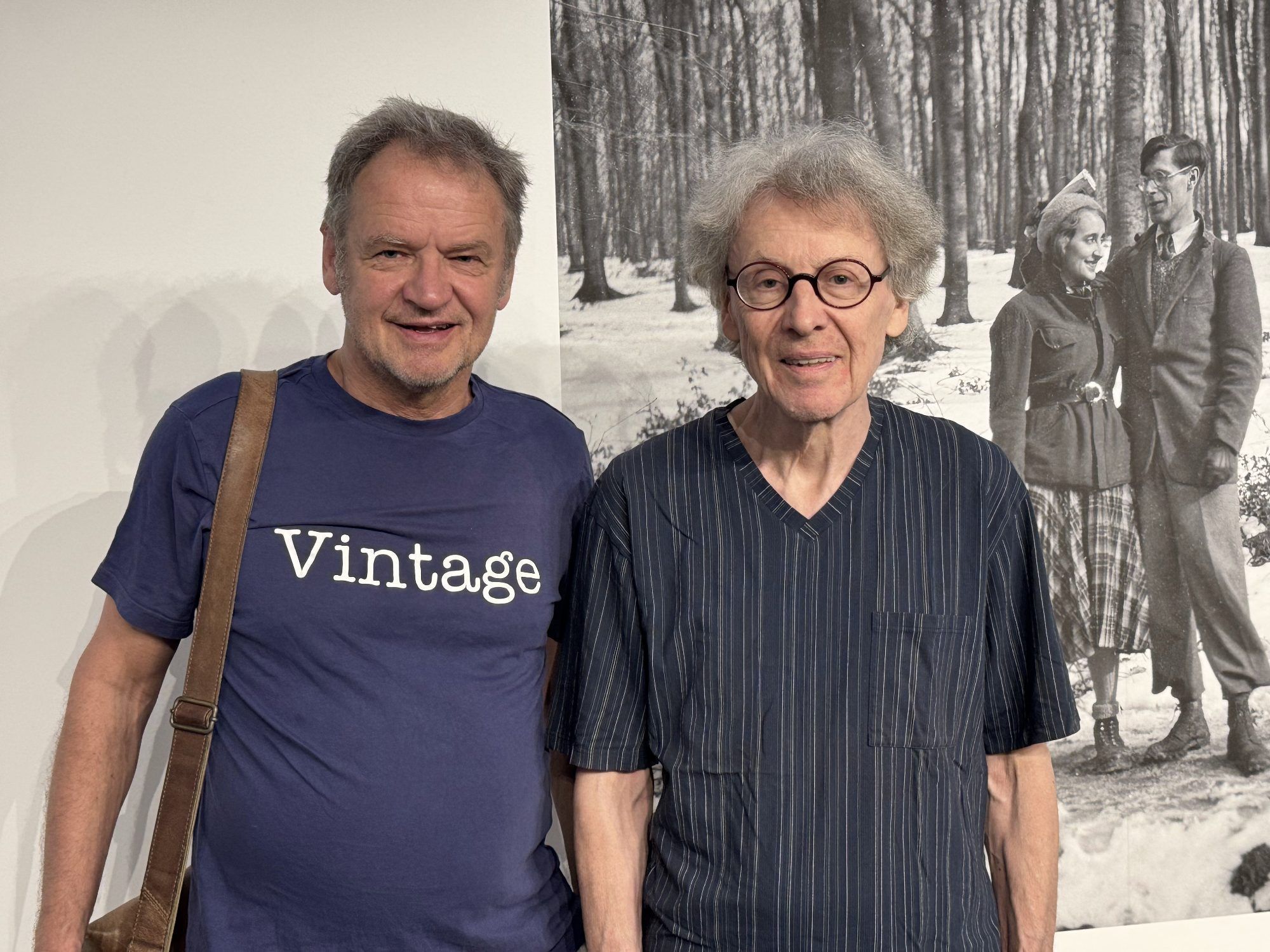 Die Künstler Stefan Schlenker und Benny Gleeson.