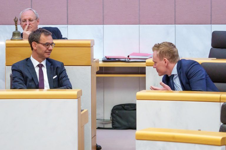 Blaue tüfteln am Landeshauptmann-Plan