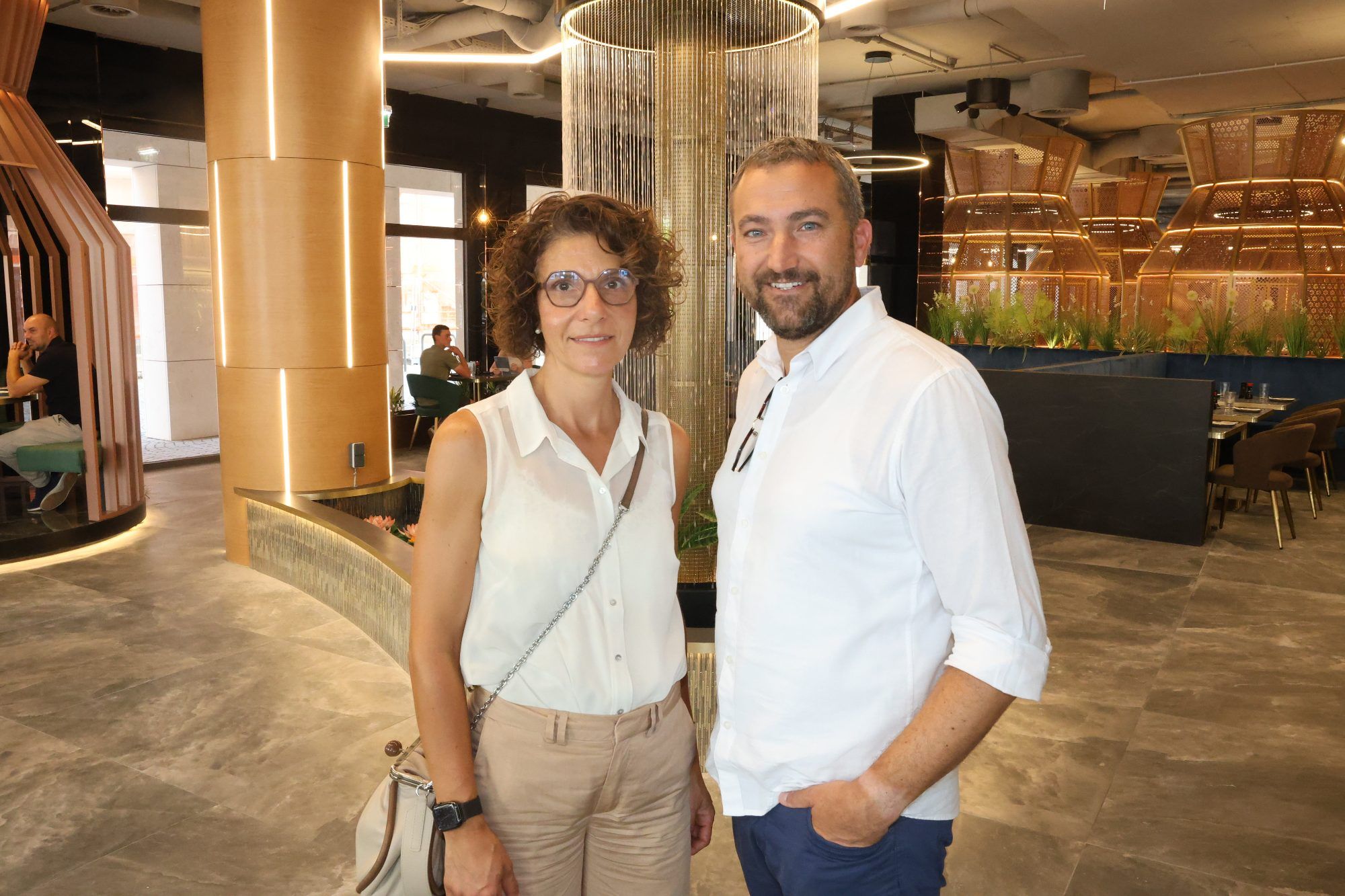Anna-Katharina und Allgemeinmediziner Dustin Schramm.