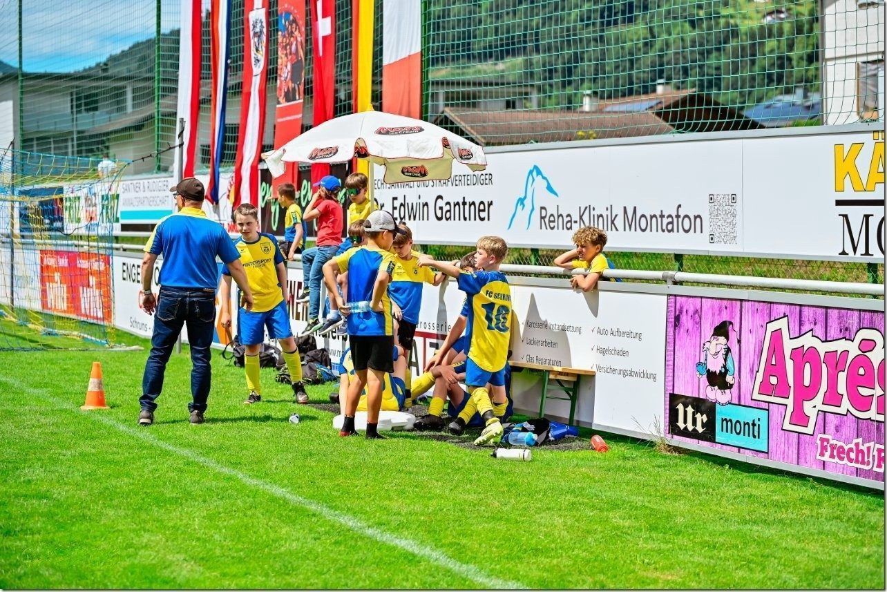 FC Schruns Nachwuchs machte eine gute Figur.