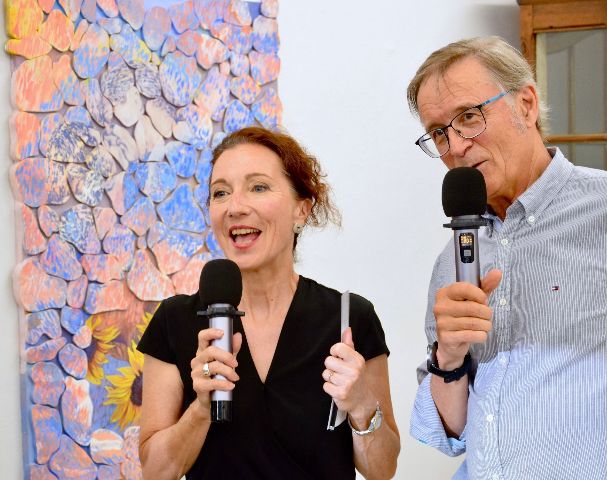 Dagmar Lang und Roland Haas
