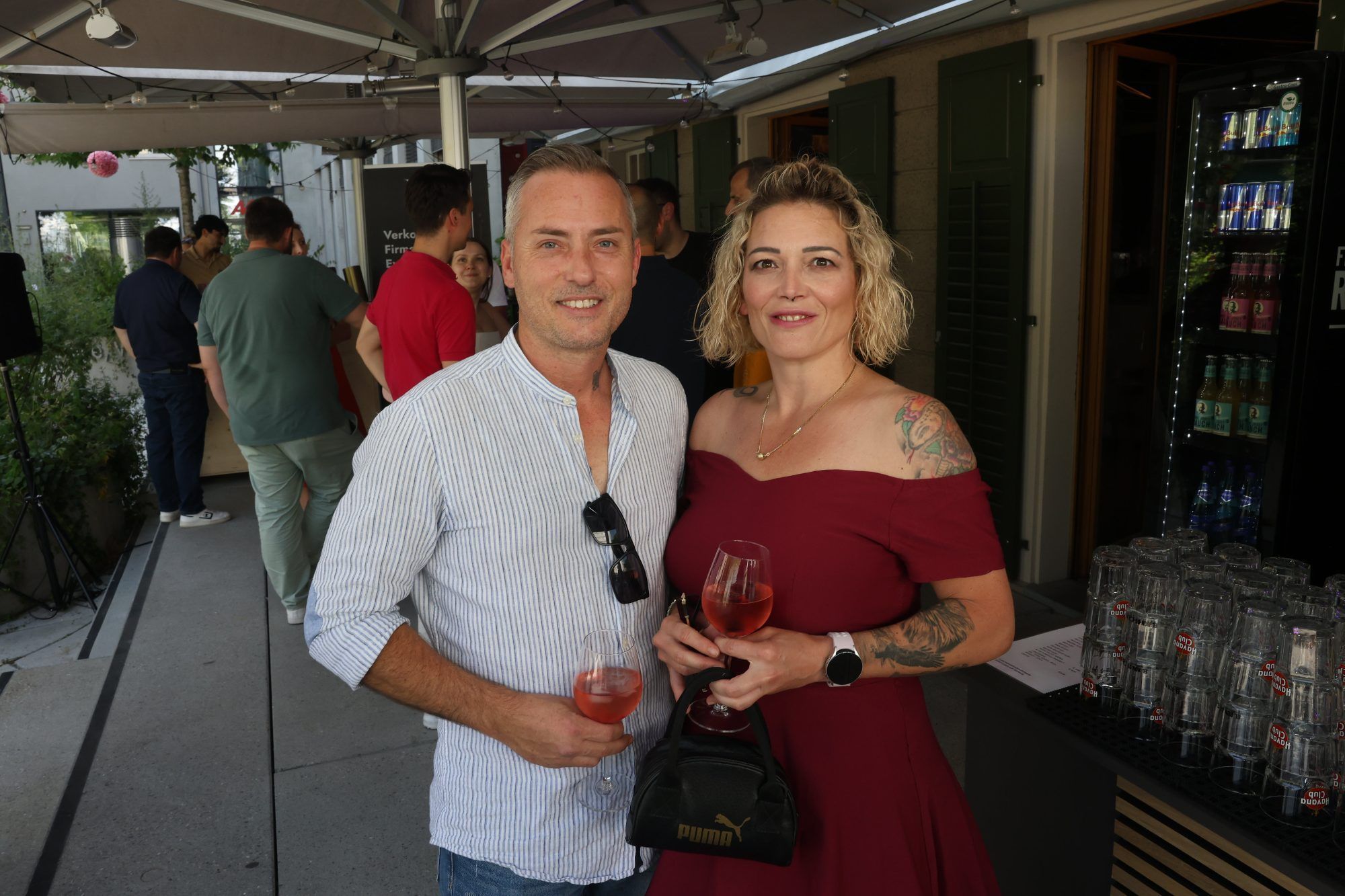 Jürgen Frick und Sandra Trauner.