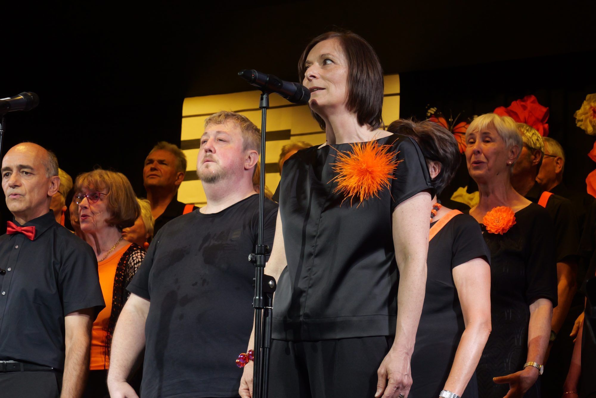 Mit gefühlvollen Solopassagen begeisterte die Hymne 