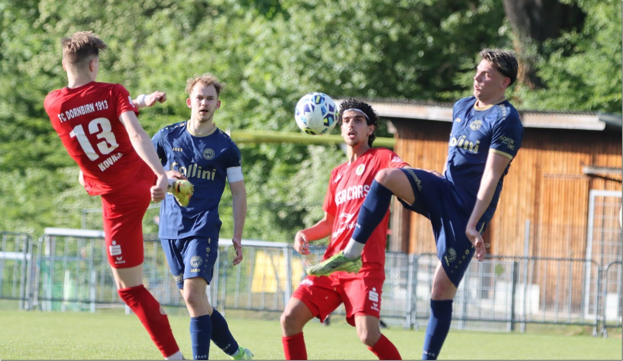 Das Stadtderby Hohenems gegen Dornbirn wird ein Hit. KNOBEL