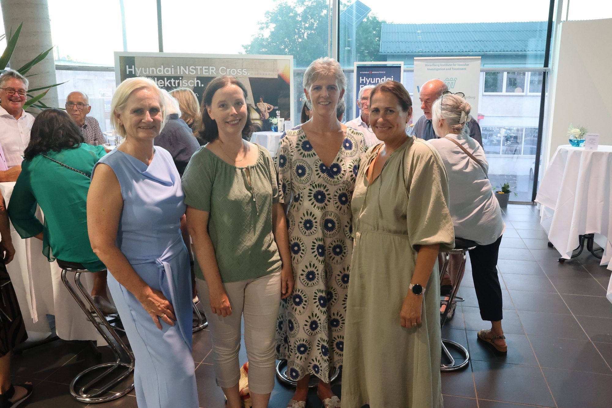 Vivit-Mitarbeiterinnen Doris Hanfstingel-Sinz, Cornelia Malin, Jutta Andorfer und Daniela Heinzle-Hartmann.