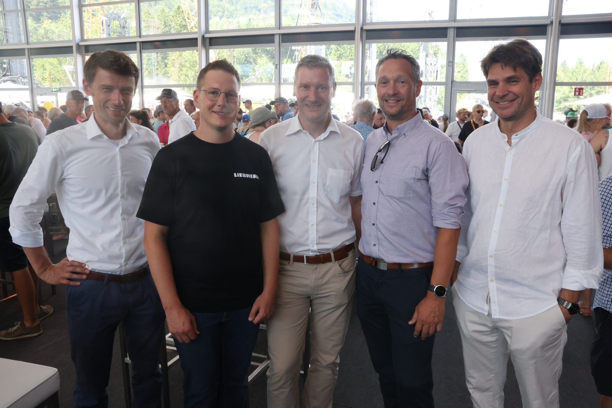 Christoph Rüf, Matthias Vallaster, Philipp Wessiak, Björn Ossenbrink und Marcus Obermayr.