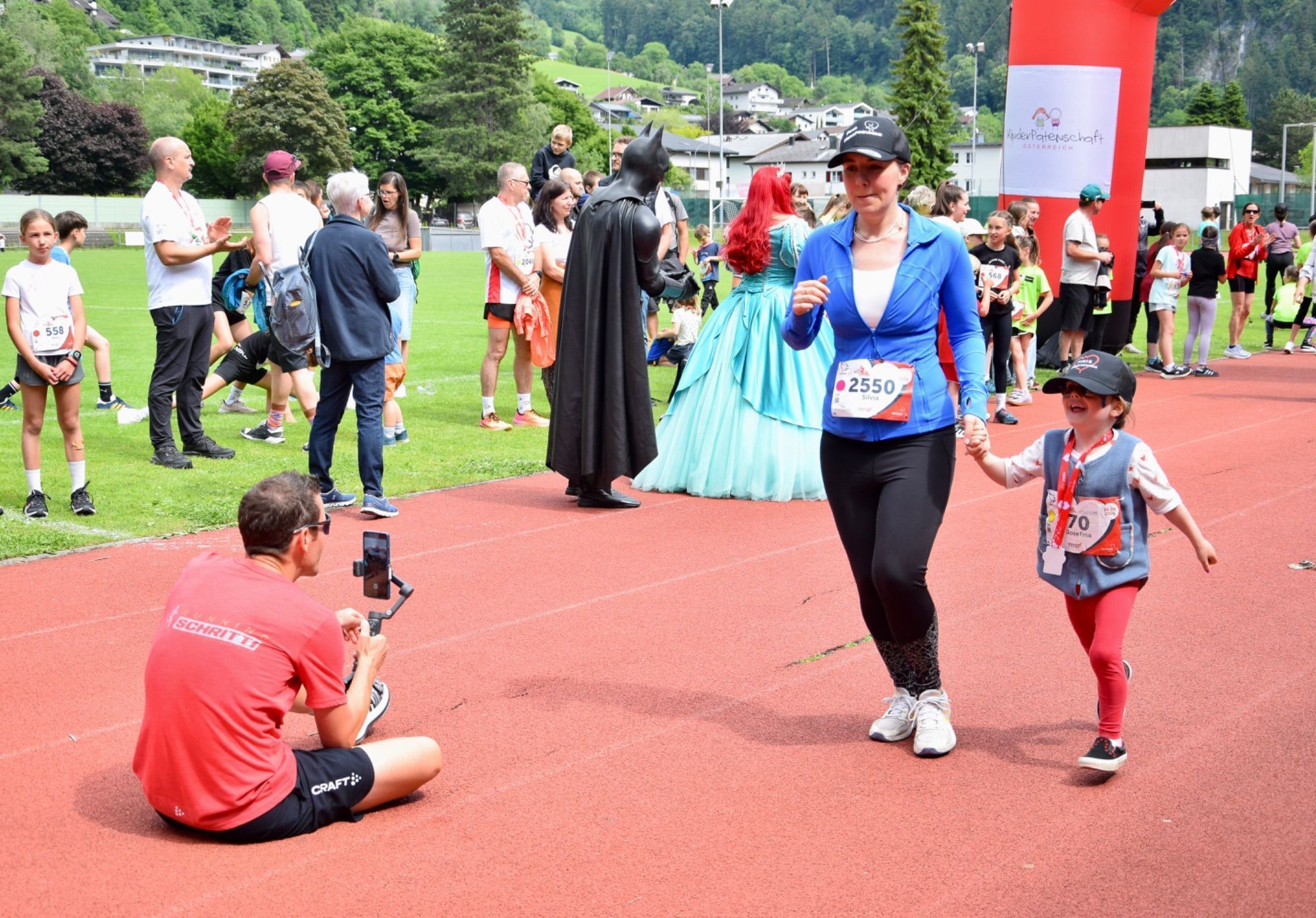 Herzlauf Vorarlberg in der Sportarena in Bludenz