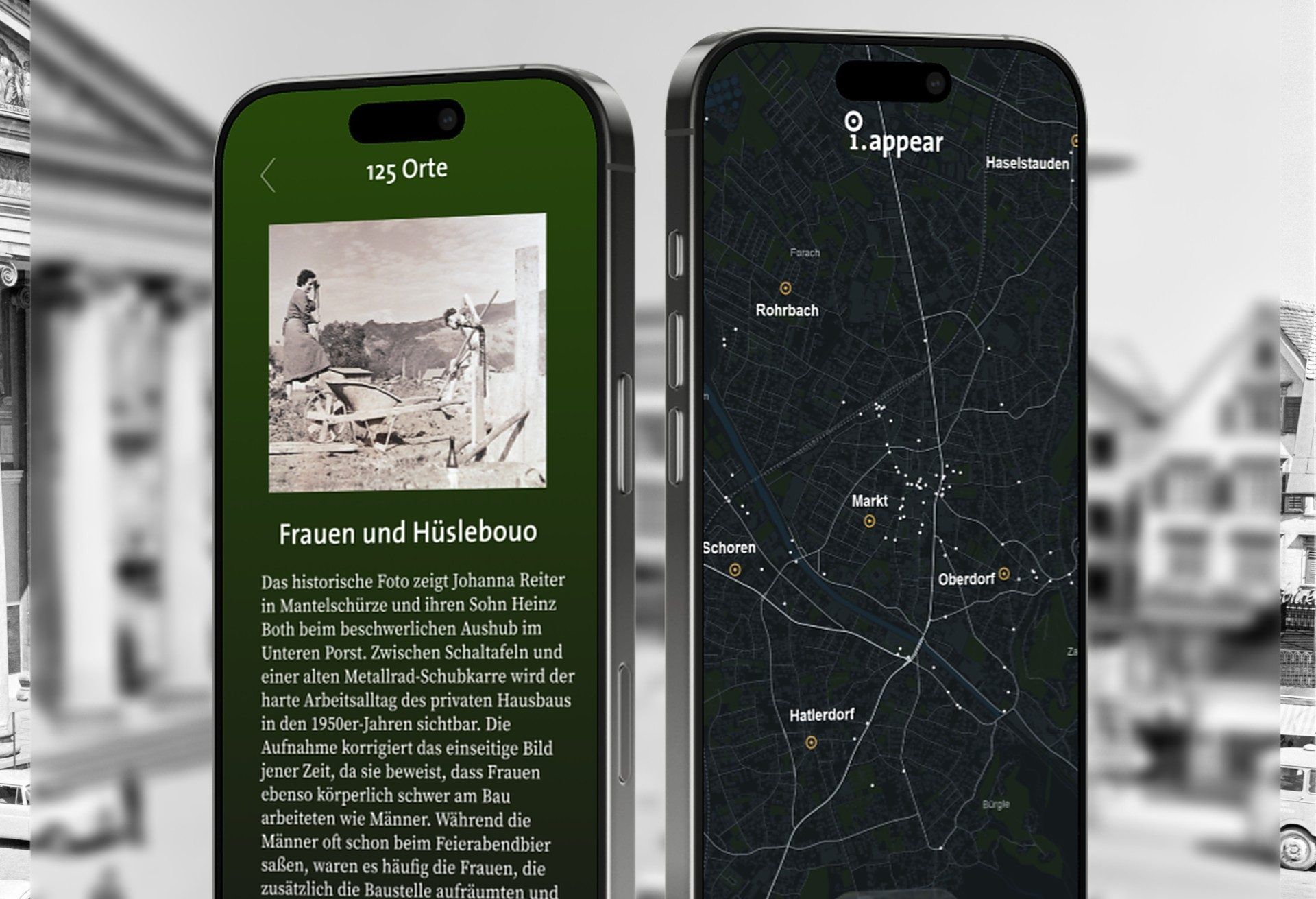 . Der neue digitale Rundgang „125 Orte“ macht Stadtgeschichte direkt vor Ort erlebbar – auf dem Smartphone und in allen sechs Bezirken.