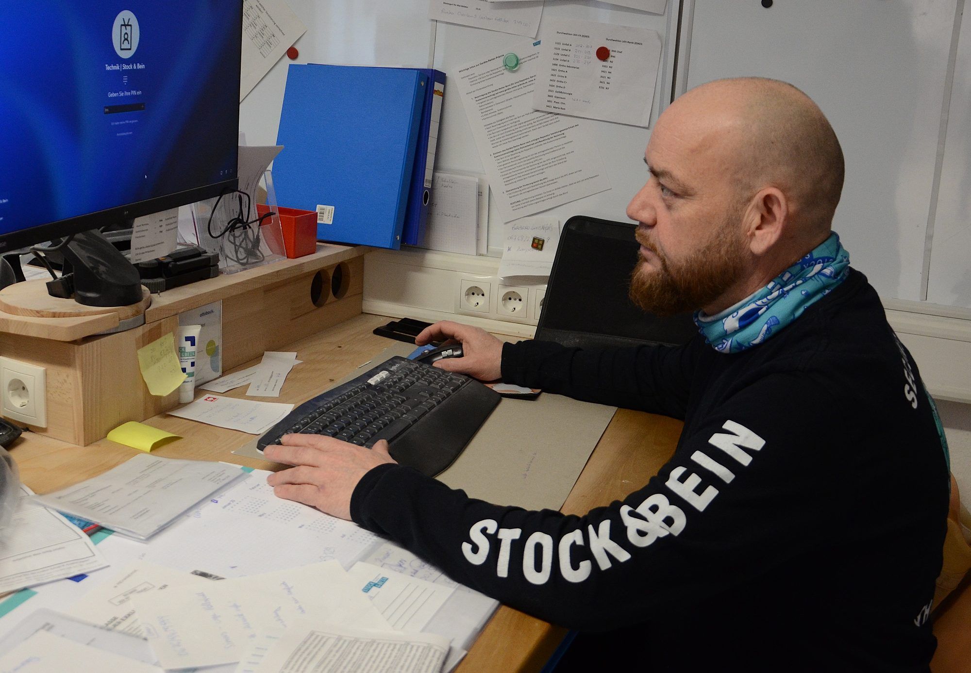 Stefan Meyer leitet das Orthopädische Atelier „Stock & Bein“ seit 17 Jahren. HRJ