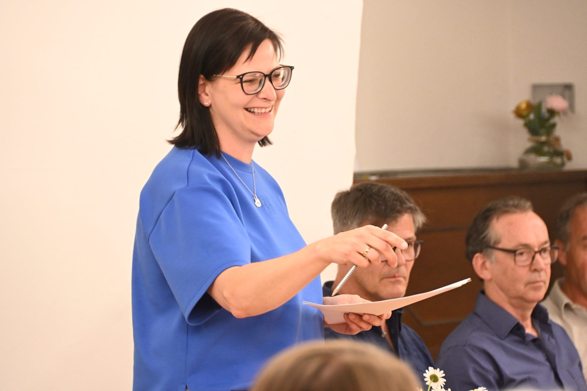 Anita Fink wurde einstimmig wieder zur Obfrau gewählt