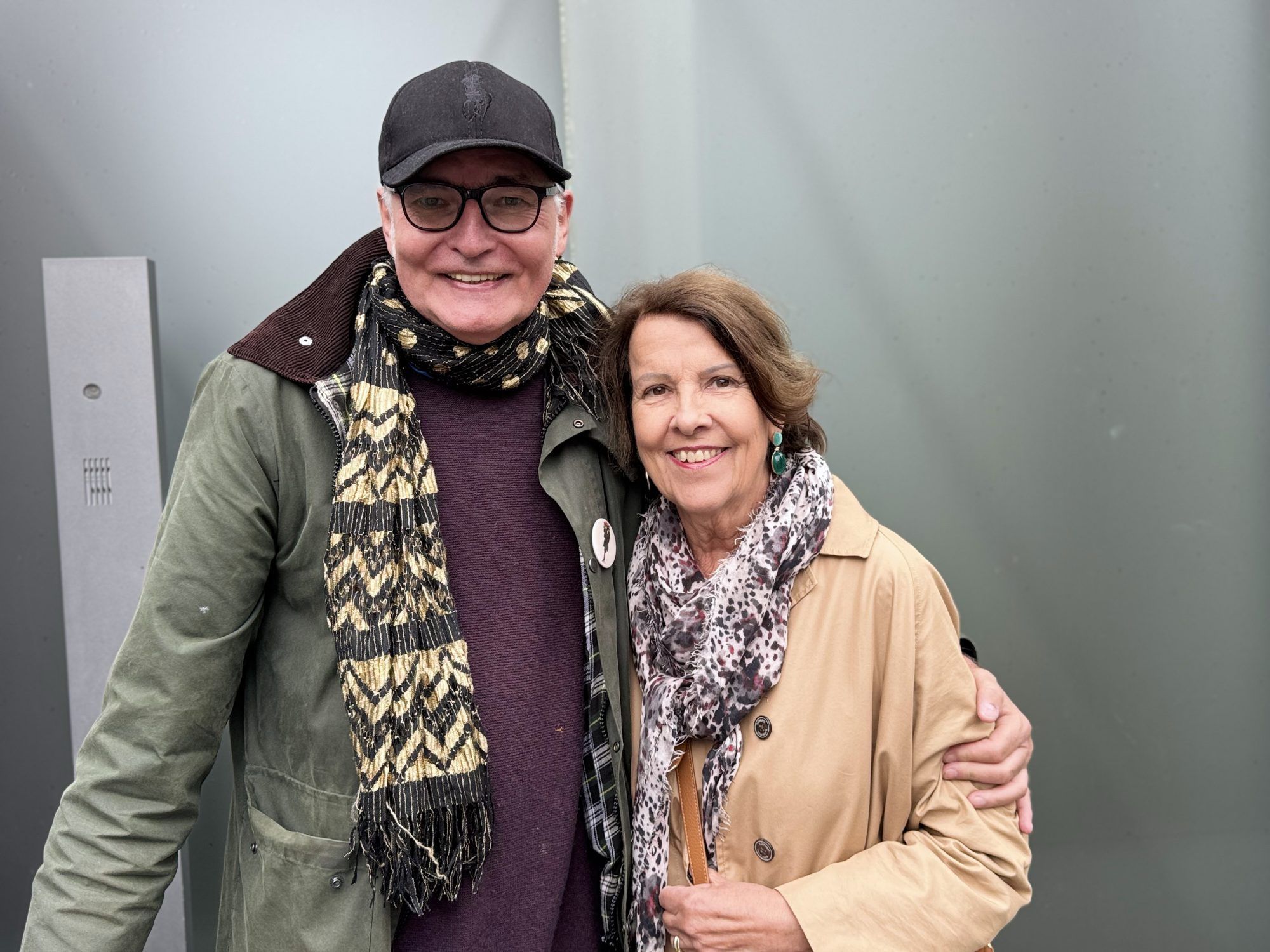 Kunstsammler Thomas A. Schneider und Medizinerin Beate Unruh.