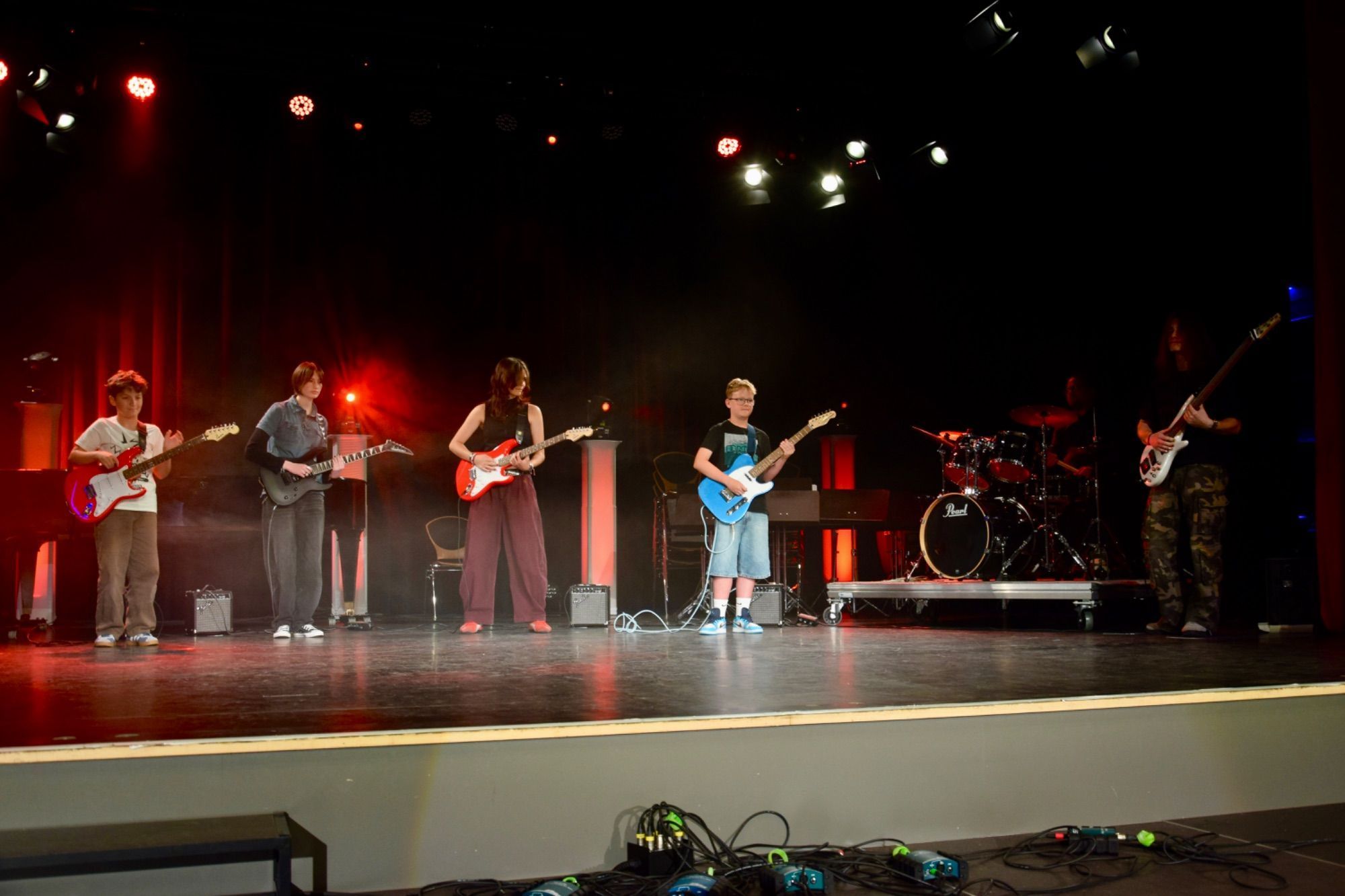 Rockband mit dem 