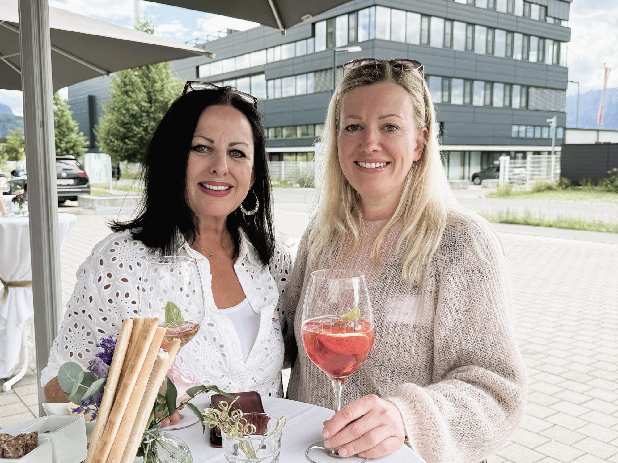 Irmi Ender (Gaumenfeines) und Medizinerin Kerstin Berthold-Sigl.