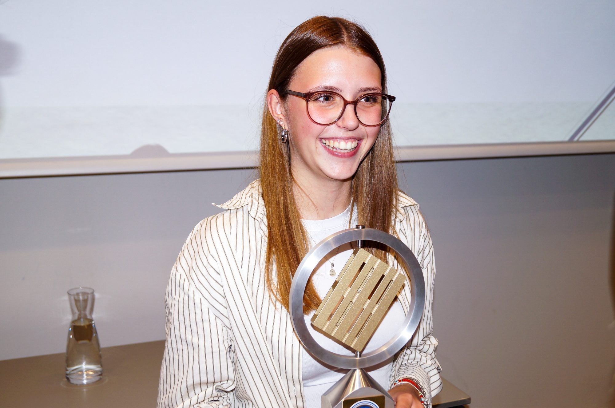 Alicia Neyer von der Hilti AG gewann den Wettbewerb. (Foto: Carina Nussbaumer)