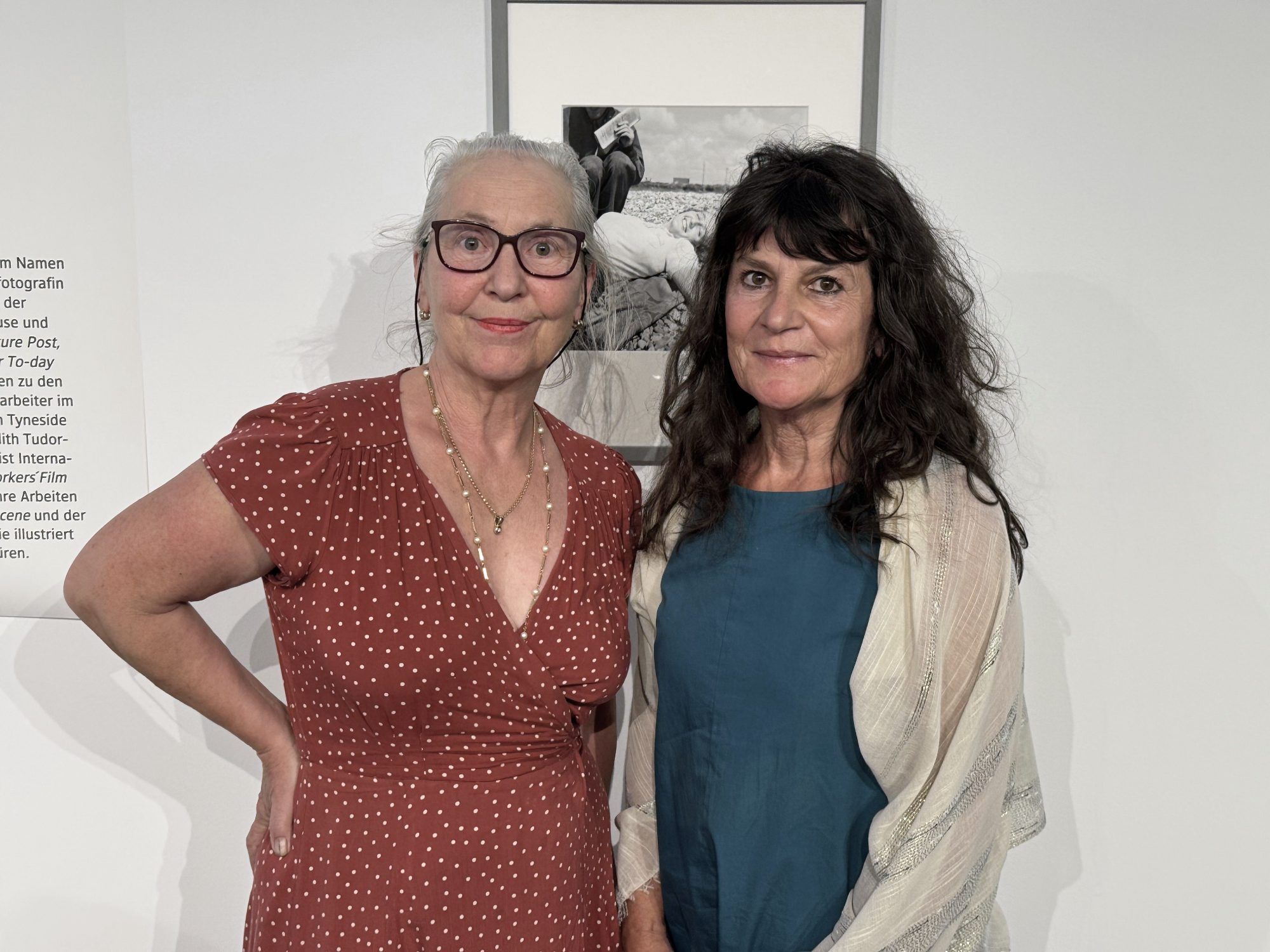 Kunstinteressiert: Jasmine Morstein und Eva König.