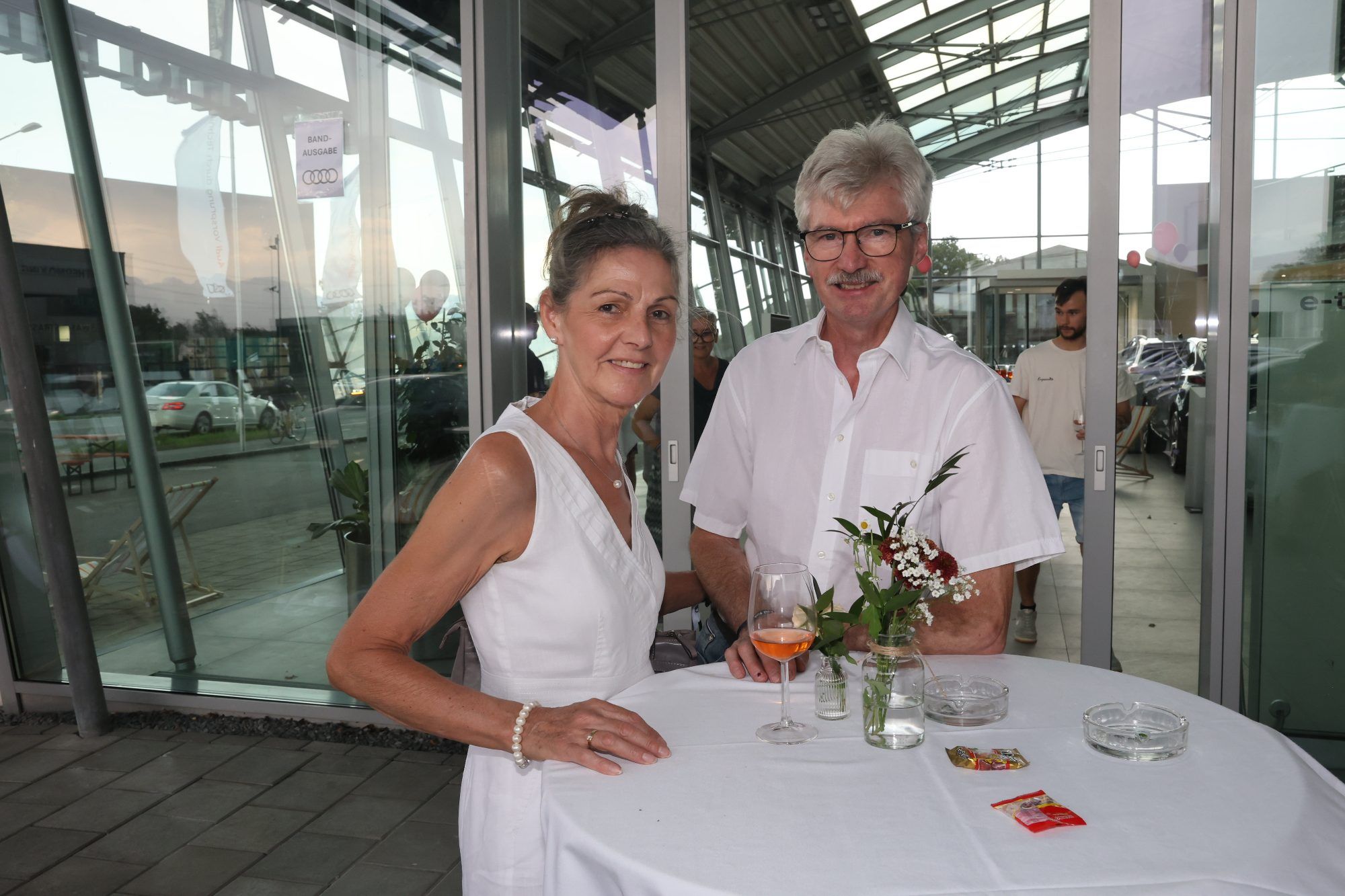 Audi-Stammkunden Andrea und Branko Fras.