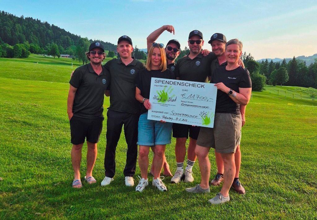 Spendenrekord beim Charity-Golfturnier