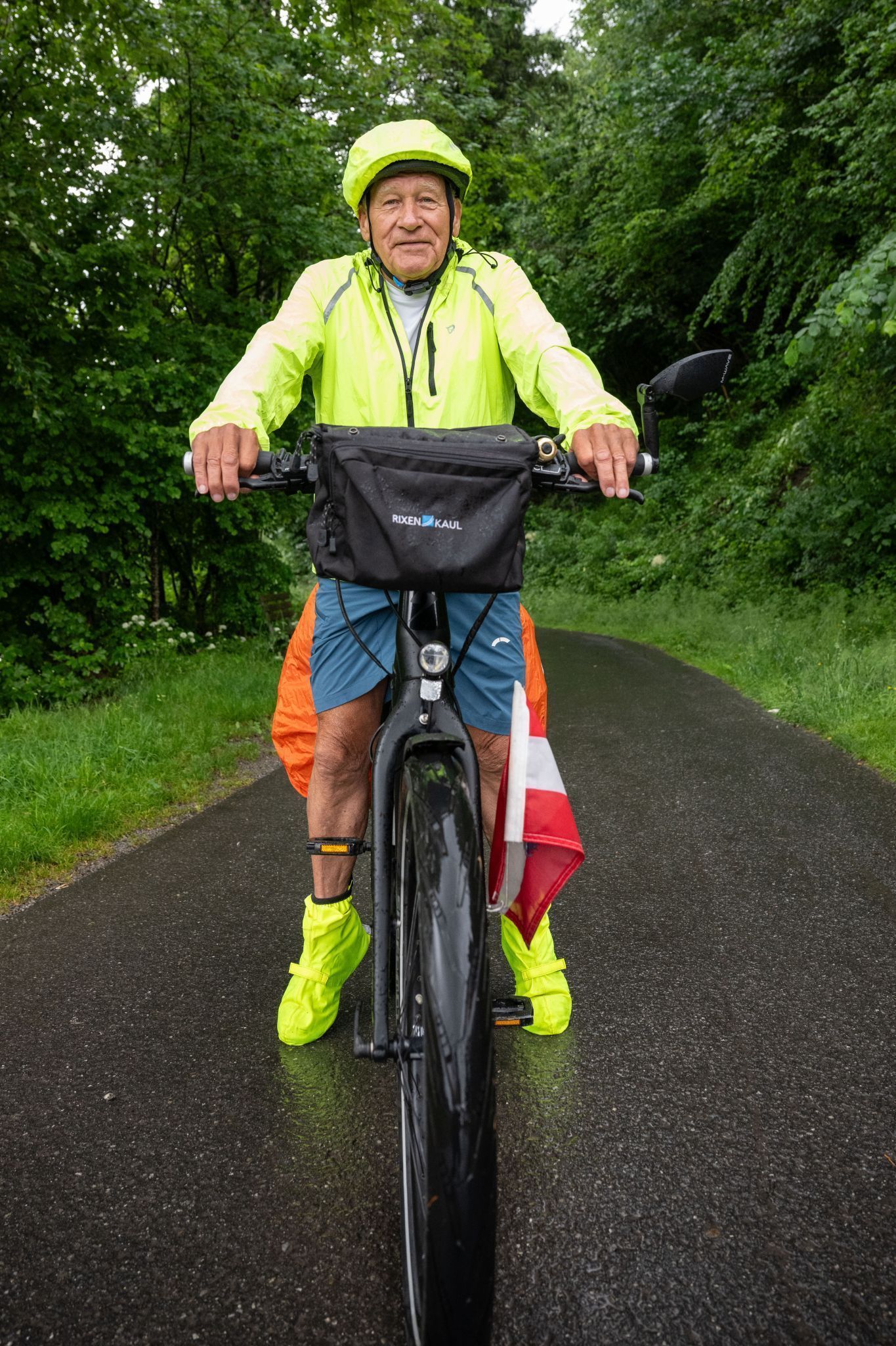 Nach schwerem Rückschlag: Dornbirner vollendet mit knapp 80 seinen Radstrecken-Traum