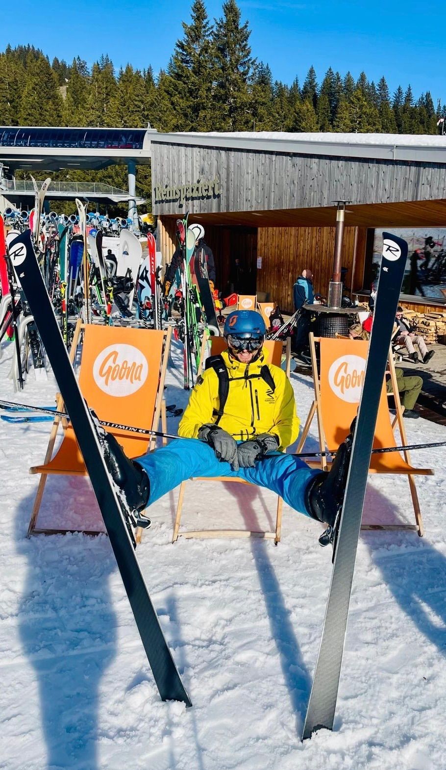 Egal ob Ski, Snowblades oder Bike: Tino Murnig liebt es, draußen in Bewegung zu sein.