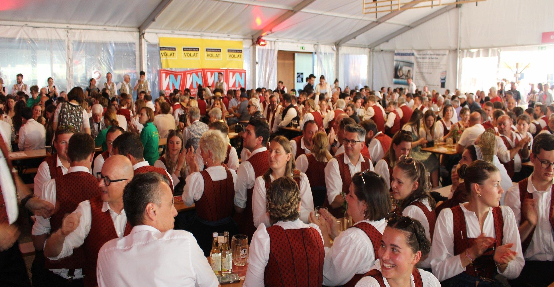 Volles Haus vom Anfang bis zum gemütlichen Ausklang.