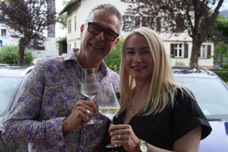 Gabriela Cajnko und Marco Krafka.