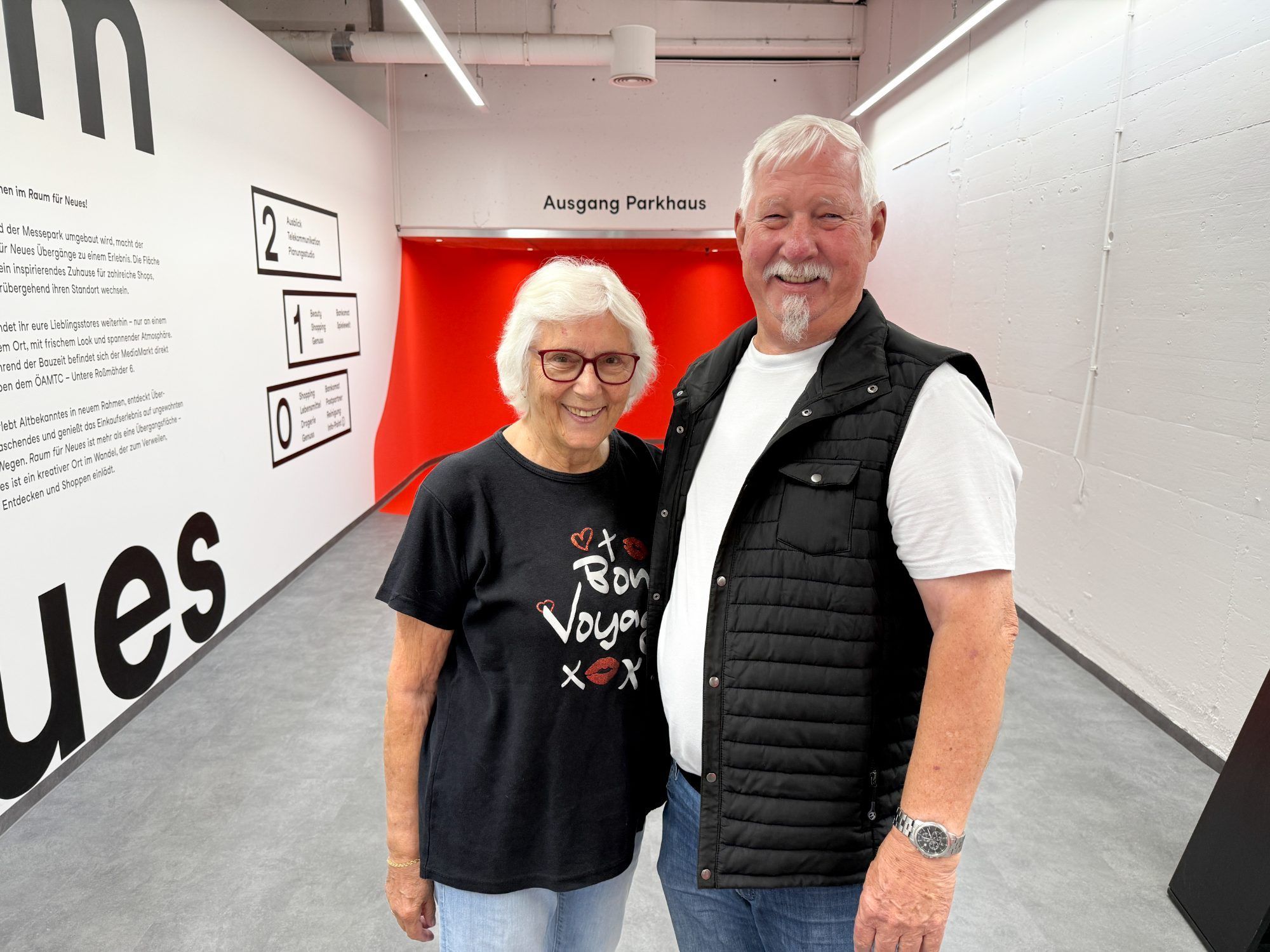 Helena Graf und Peter Schär lobten die gute Idee