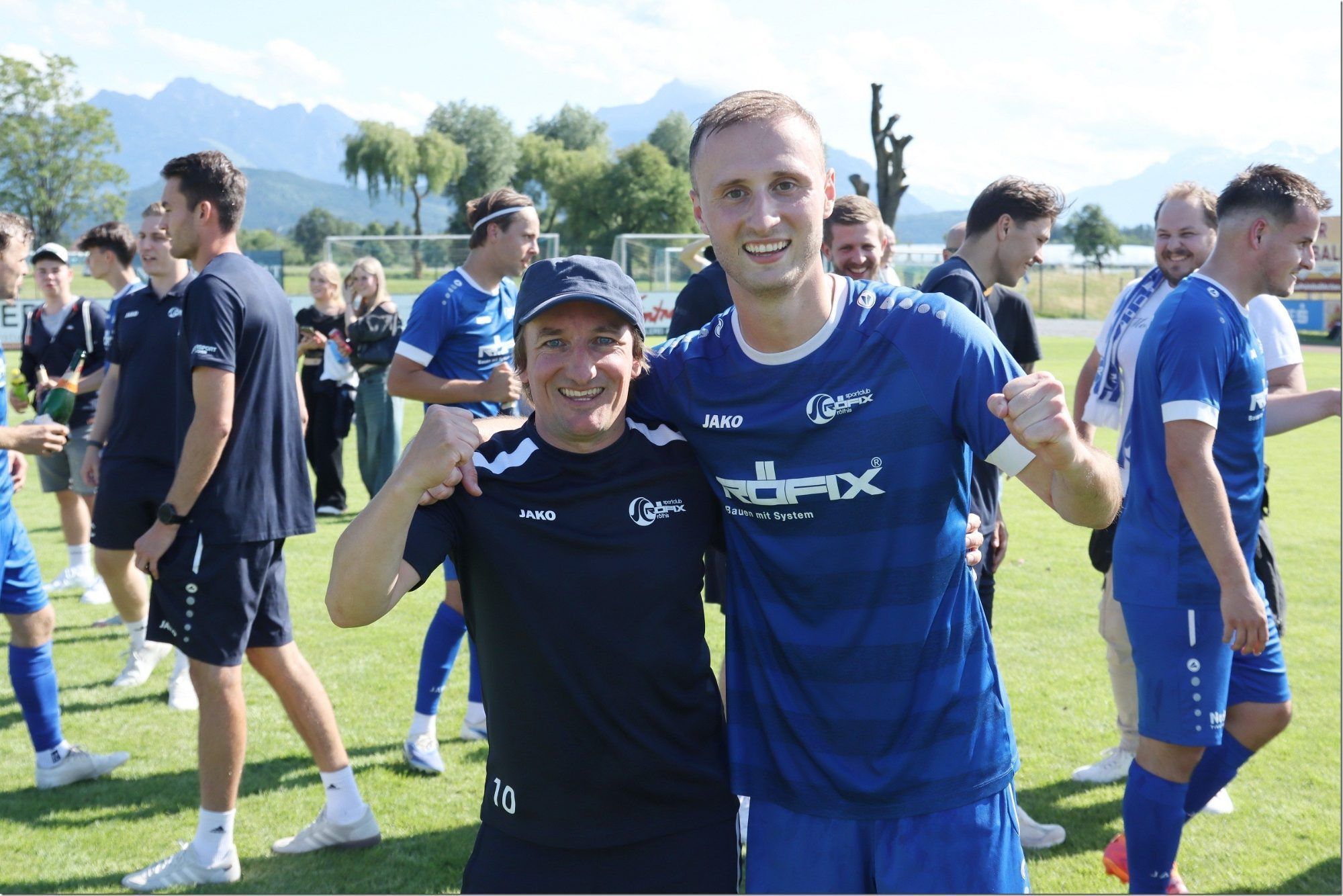 Dany Summer und Arbnor Rexhaj. 