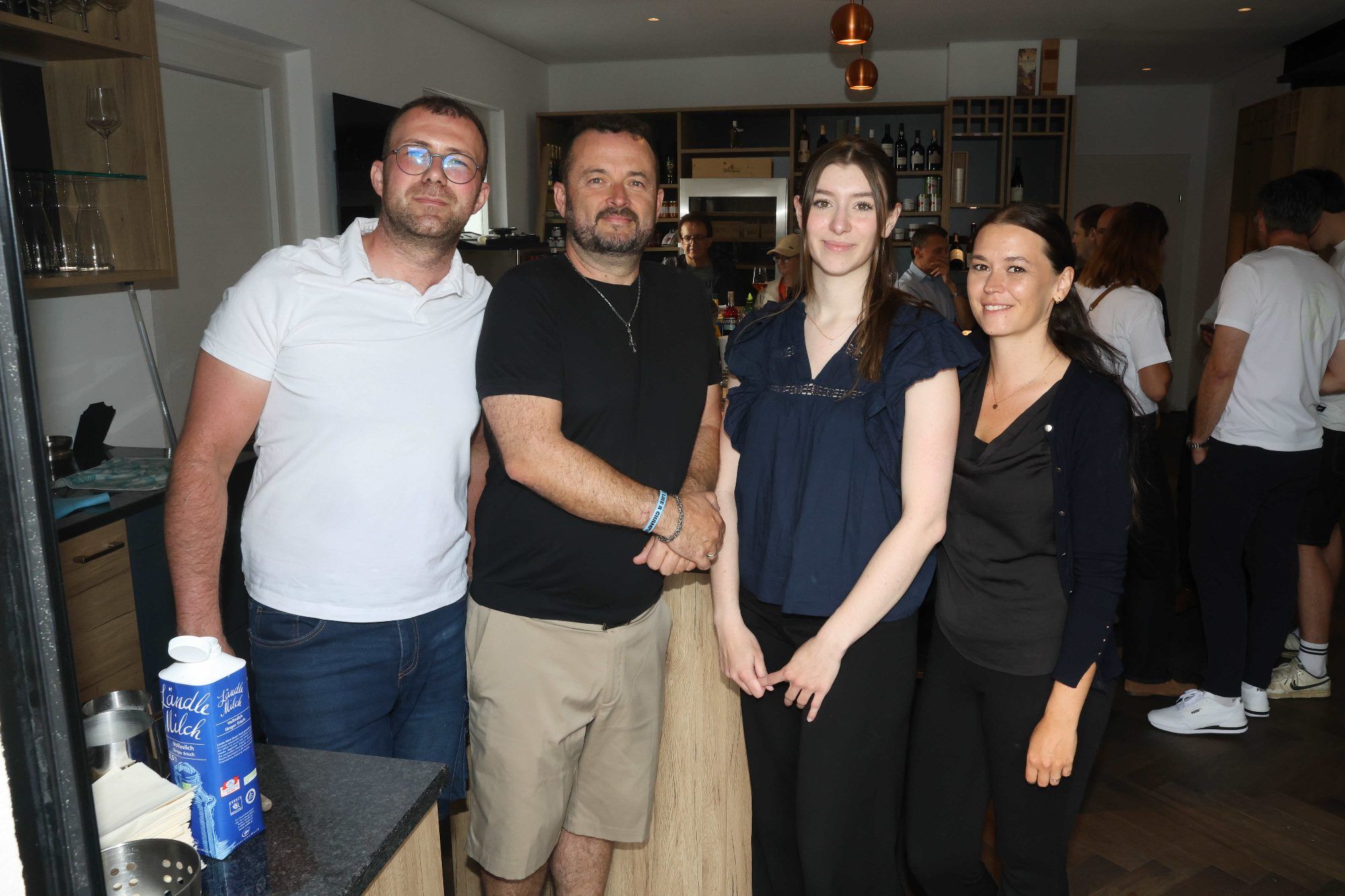 Valentin Dau, Christoph Piringer, Lara Laplooi und Natalie Bode.
