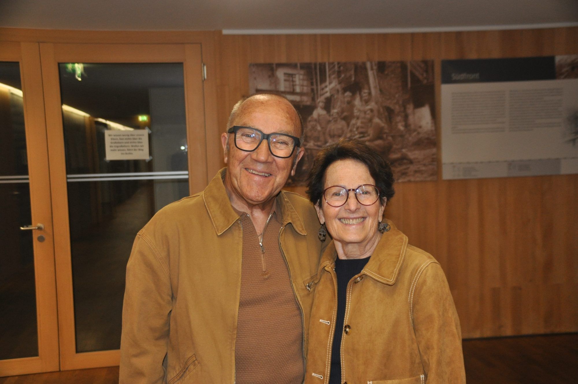 Altbürgermeister Paul Ammann und Maria