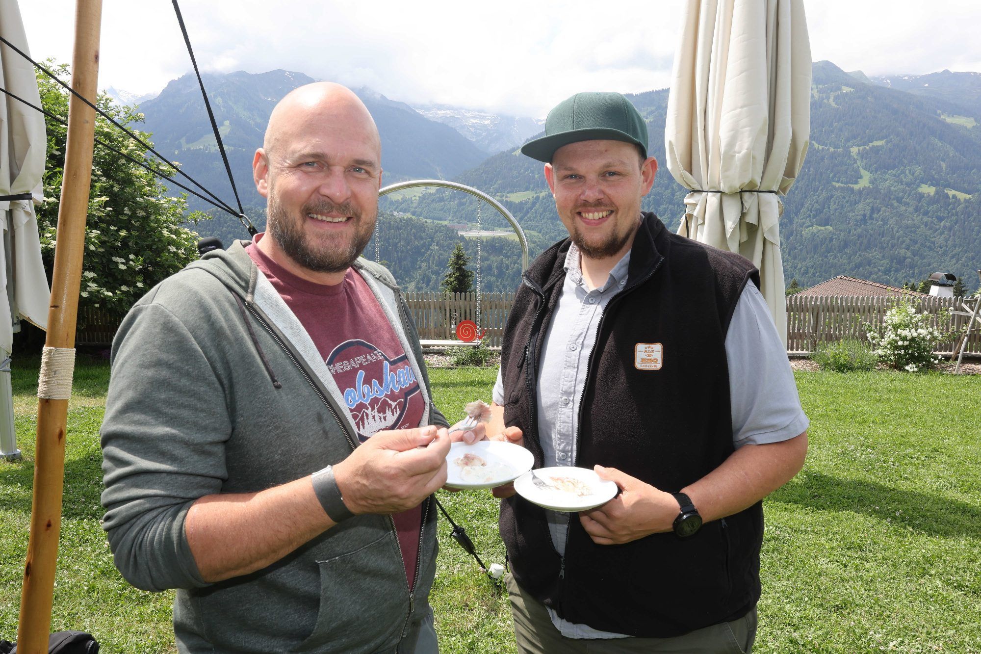 Johannes Skazedonig und Alexander Heer.