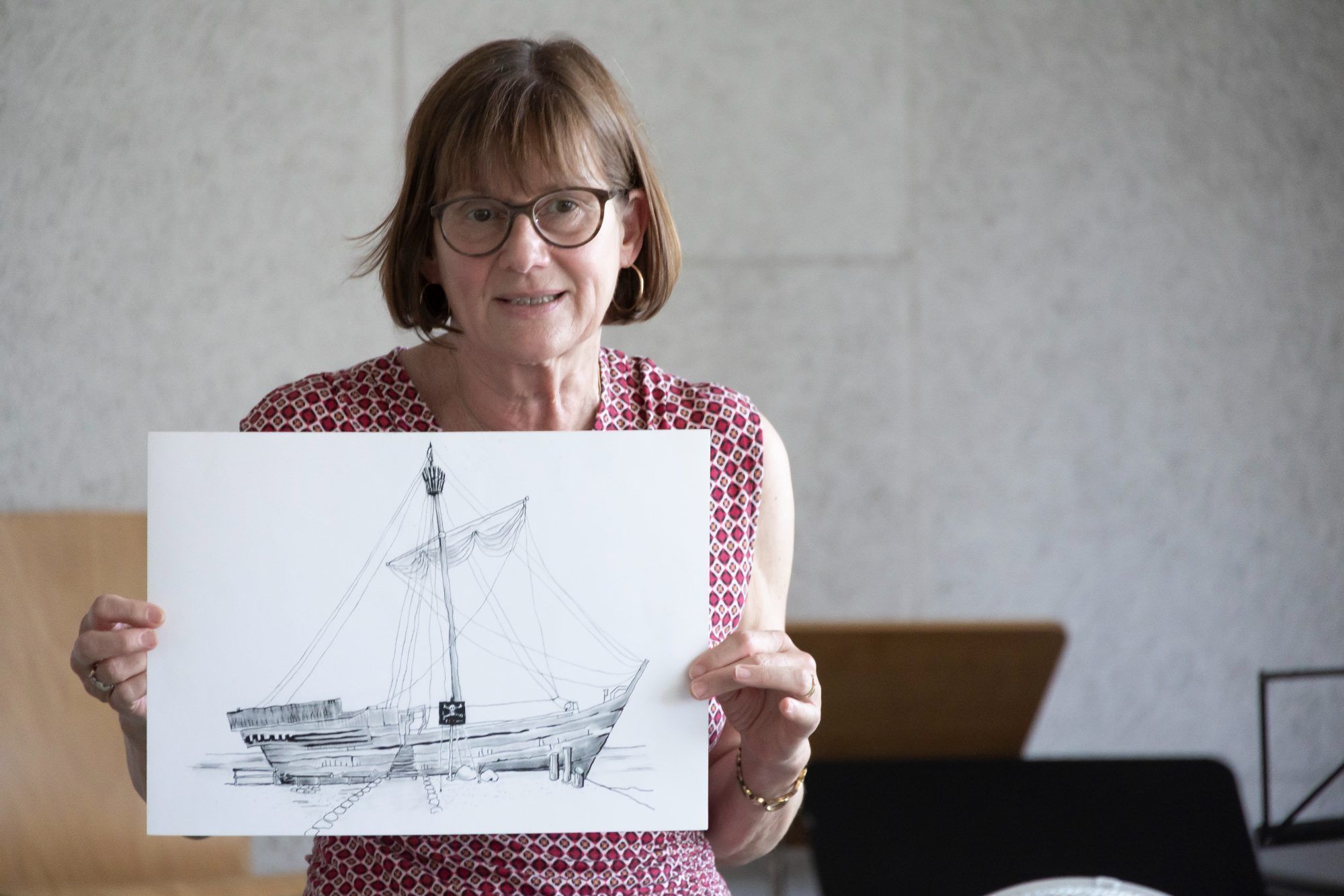 Anna Reiss las aus dem Süd-Nord- Detektive. (Foto: VN/Roland Paulitsch)
