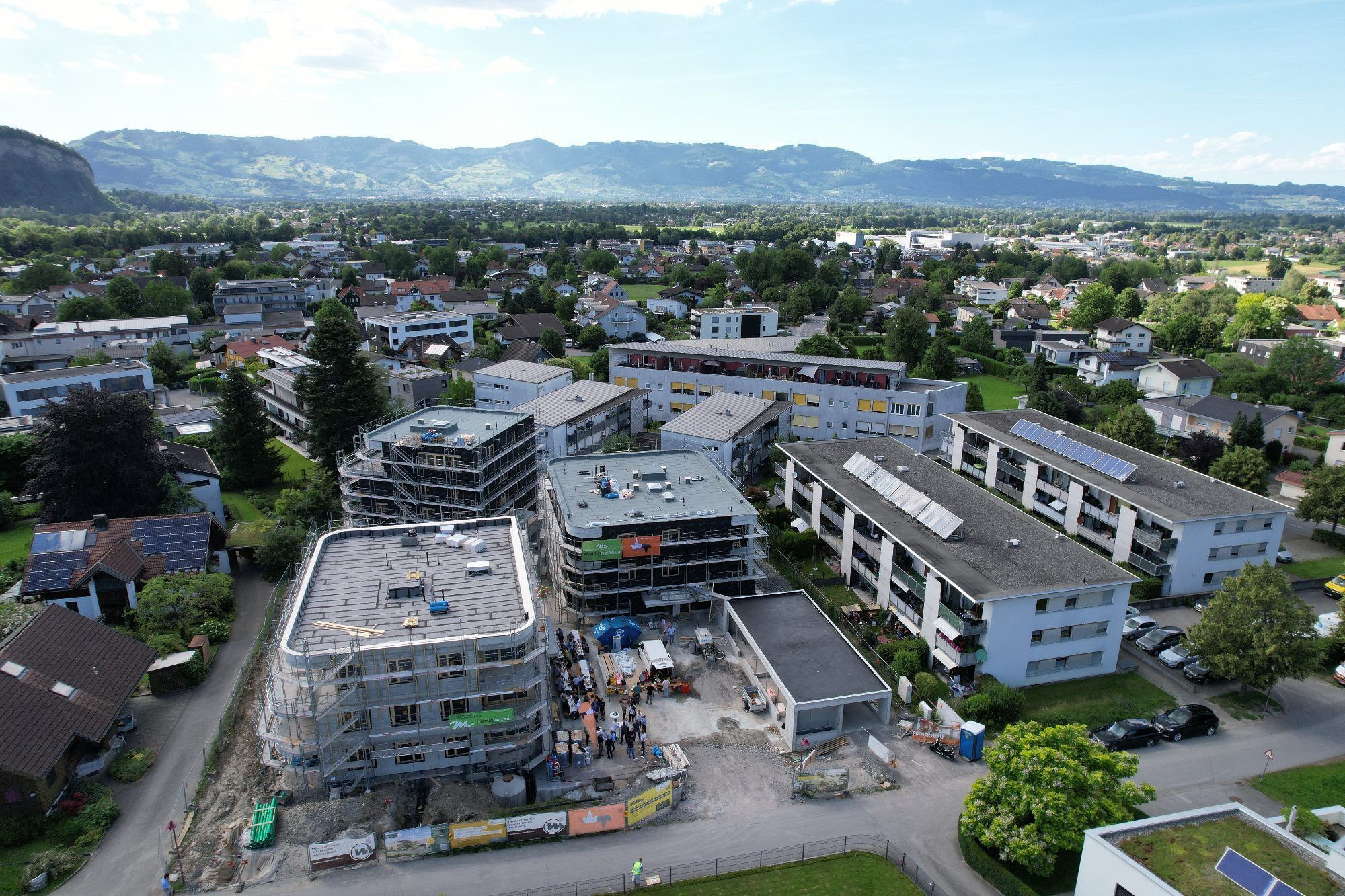 Blick in Richtung Schweiz.